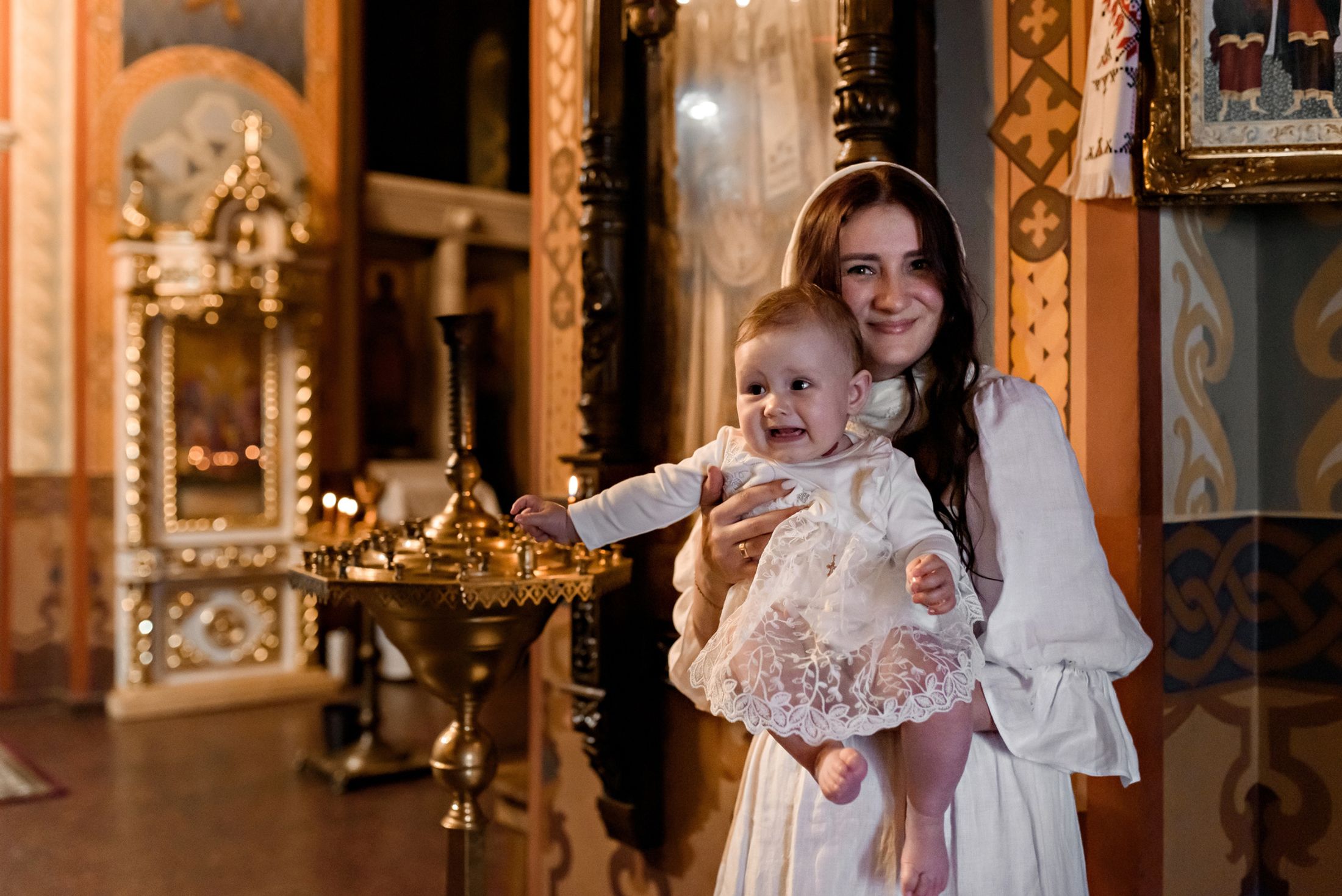 Хрещення Даринки. Храм Успіння Пресвятої Богородиці (Пирогоща) — Таїнство хрещення та вінчання #5