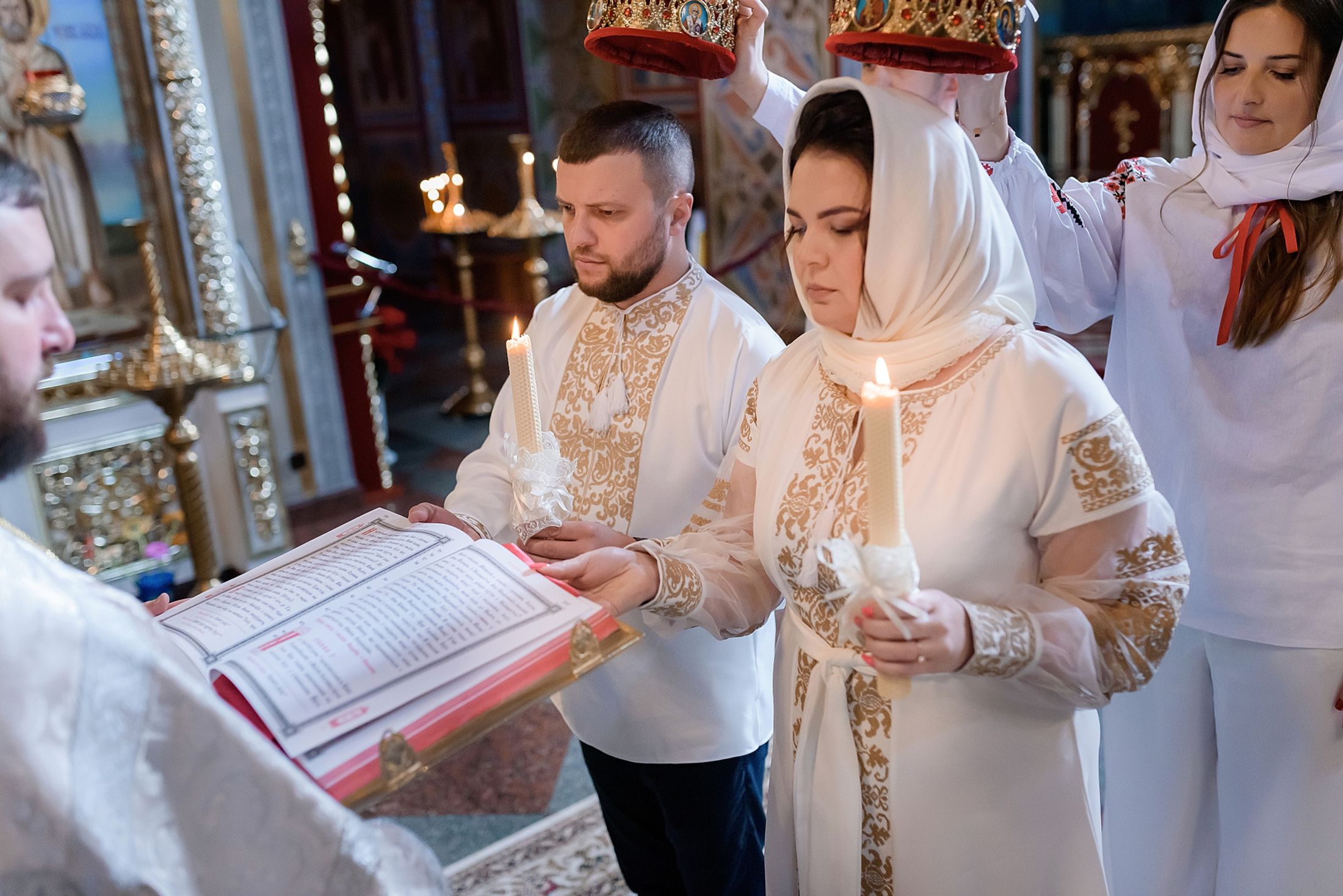 Вінчання Катерини та Артема. Михайлівський собор — Таїнство хрещення та вінчання #88