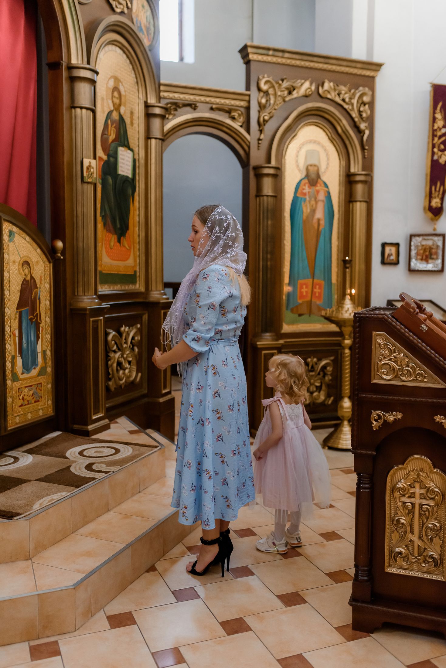 Хрещення Ельдара. Ірпінь. Храм священномученика Володимира (ЦП) — Таїнство хрещення та вінчання #12