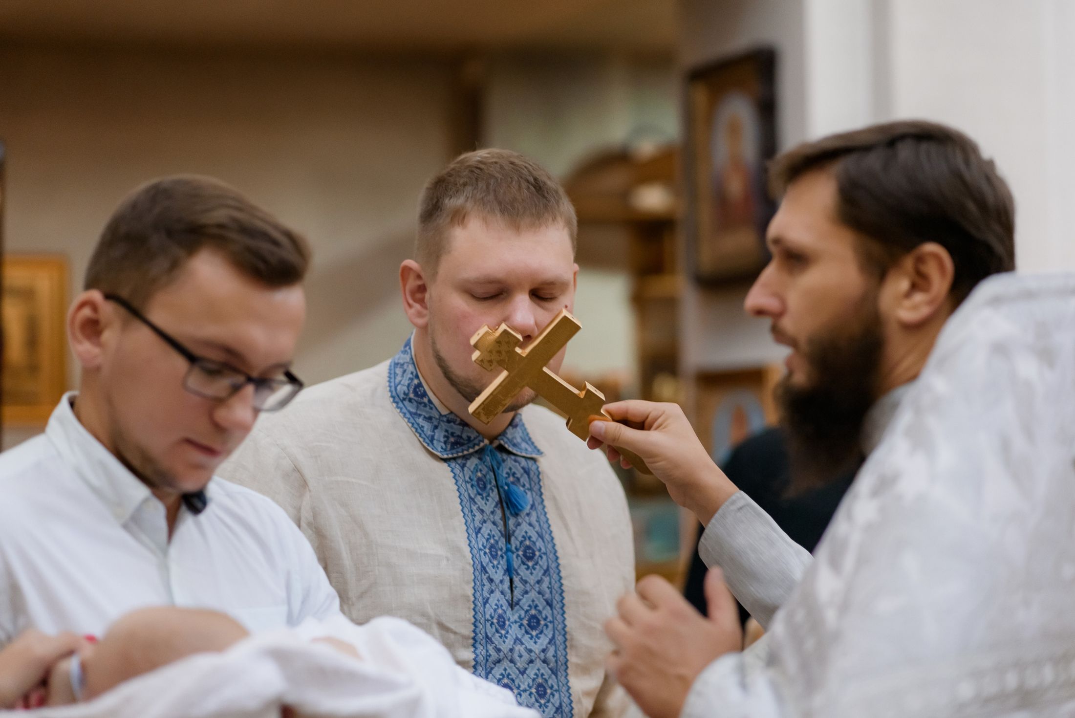 Хрещення Ельдара. Ірпінь. Храм священномученика Володимира (ЦП) — Таїнство хрещення та вінчання #38