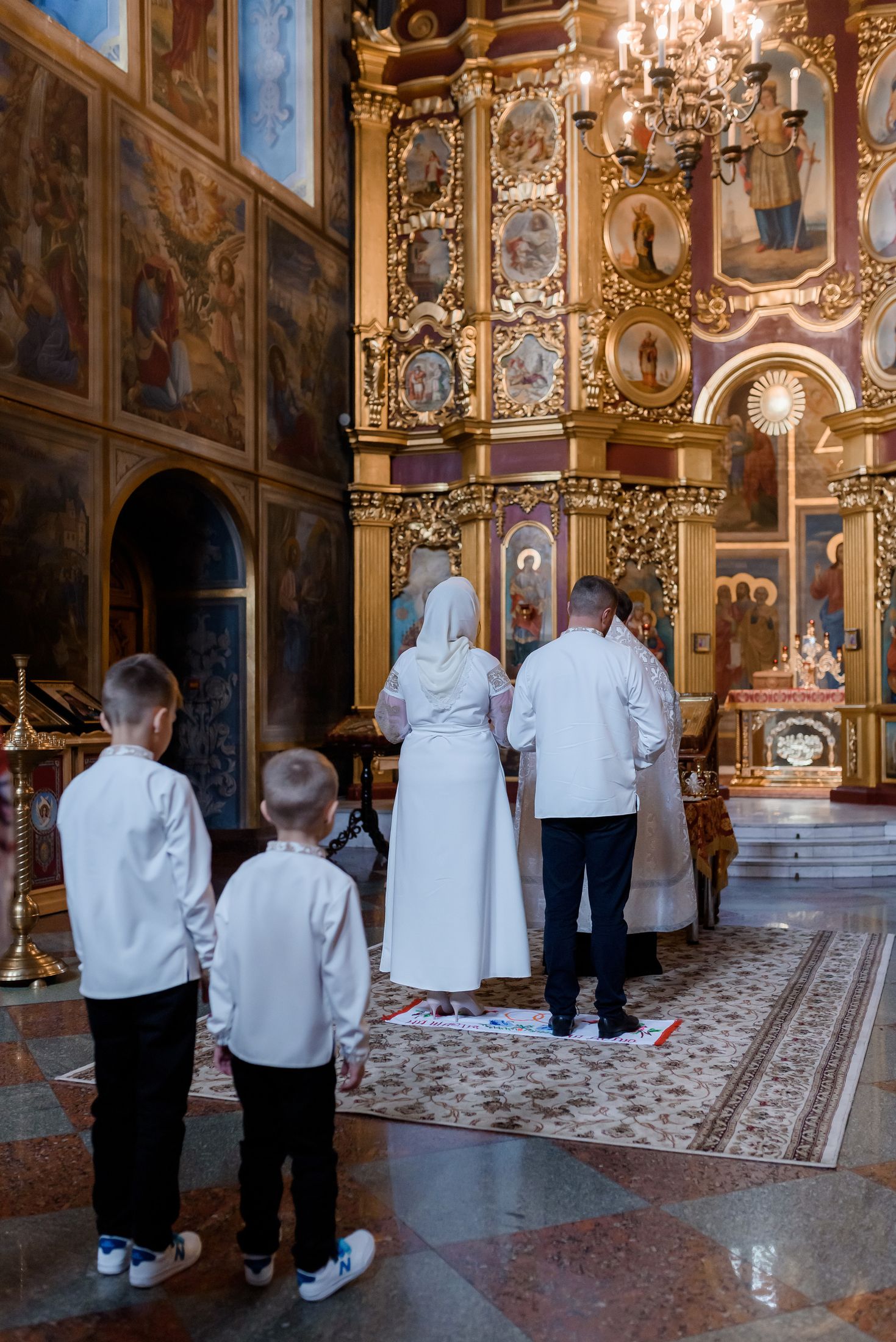 Вінчання Катерини та Артема. Михайлівський собор — Таїнство хрещення та вінчання #39