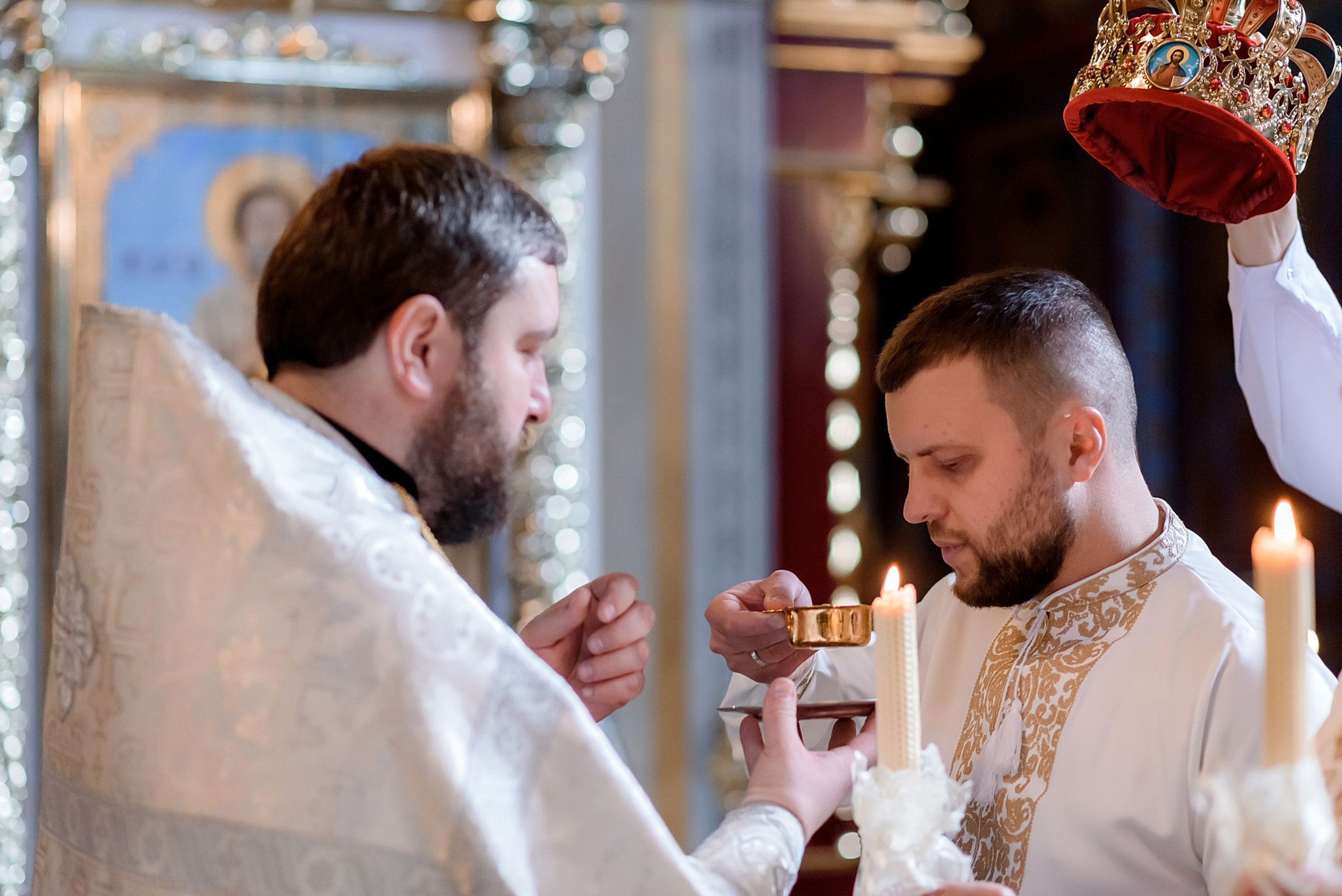 Вінчання Катерини та Артема. Михайлівський собор — Таїнство хрещення та вінчання #78