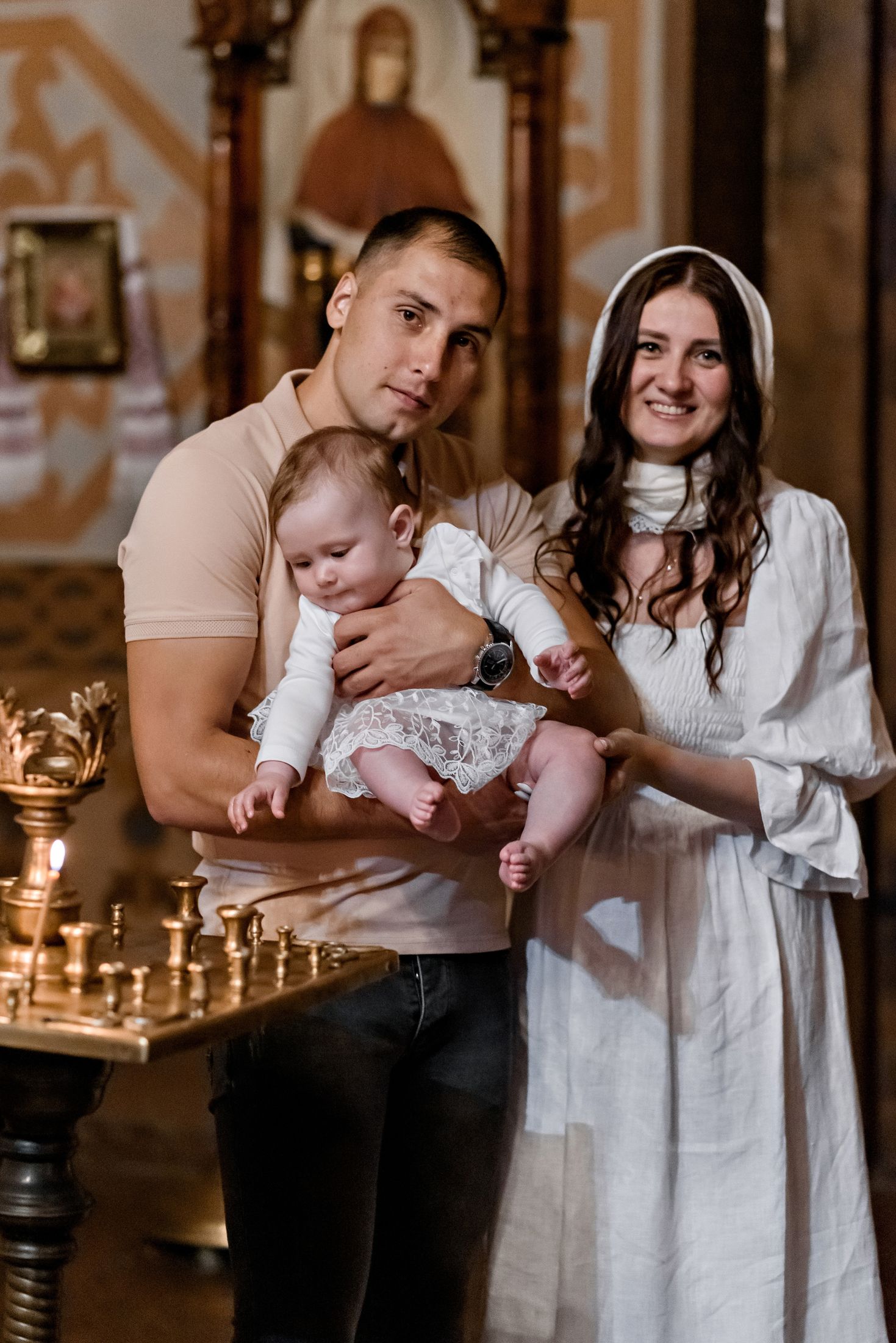 Хрещення Даринки. Храм Успіння Пресвятої Богородиці (Пирогоща) — Таїнство хрещення та вінчання #29