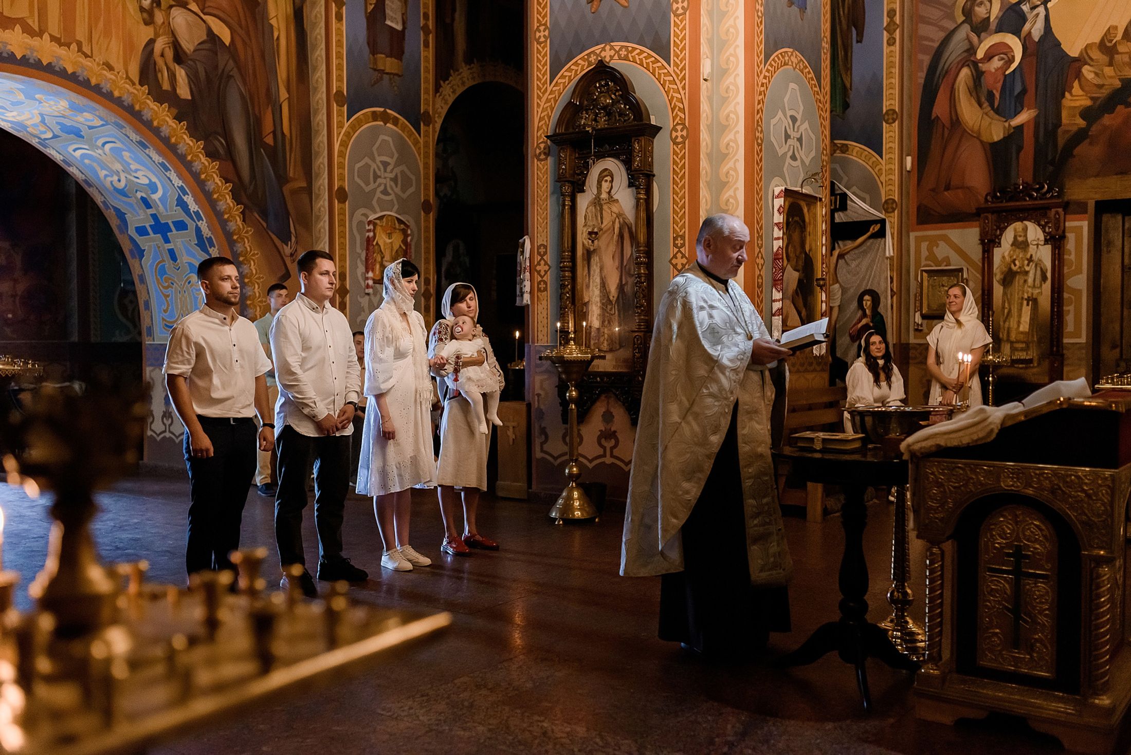 Хрещення Даринки. Храм Успіння Пресвятої Богородиці (Пирогоща) — Таїнство хрещення та вінчання #17