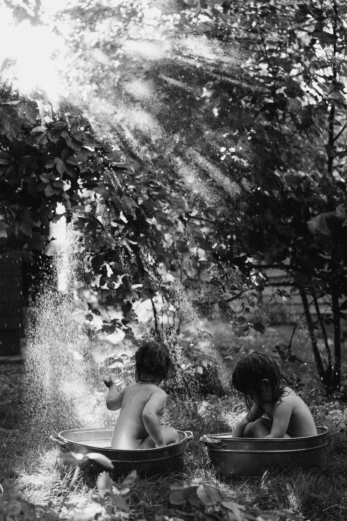 Mom with her little daughters — Wedding/Love story/Family #30