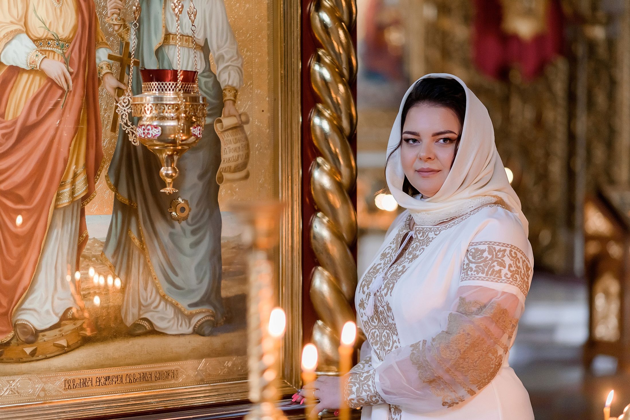 Вінчання Катерини та Артема. Михайлівський собор — Таїнство хрещення та вінчання #68