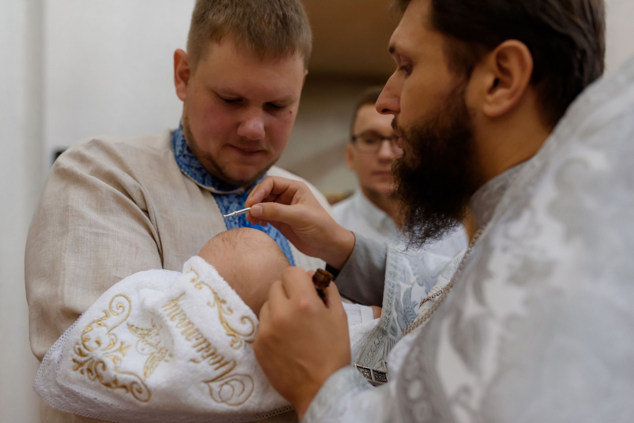 Хрещення Ельдара. Ірпінь. Храм священномученика Володимира (ЦП) — Таїнство хрещення та вінчання #17