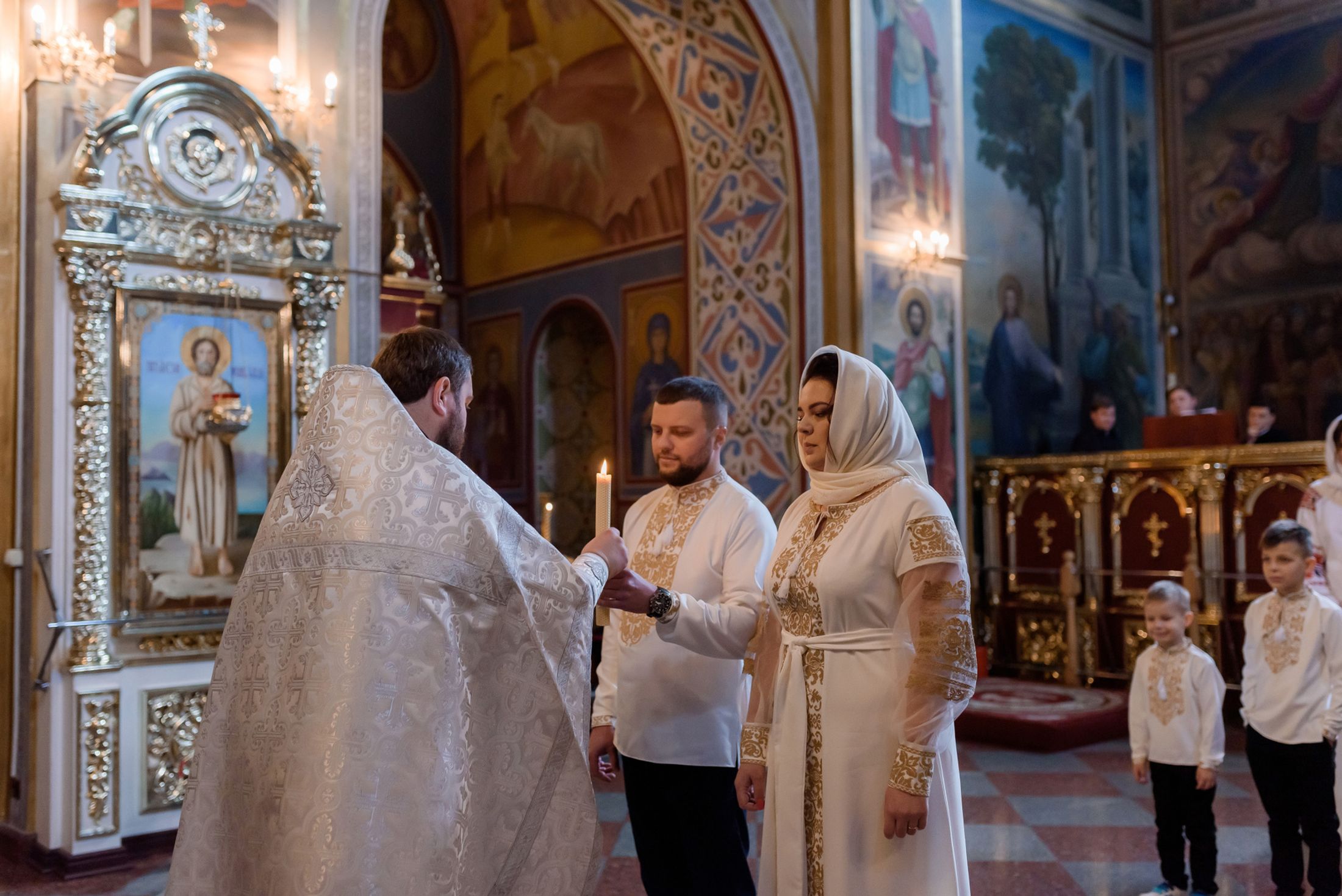 Вінчання Катерини та Артема. Михайлівський собор — Таїнство хрещення та вінчання #33