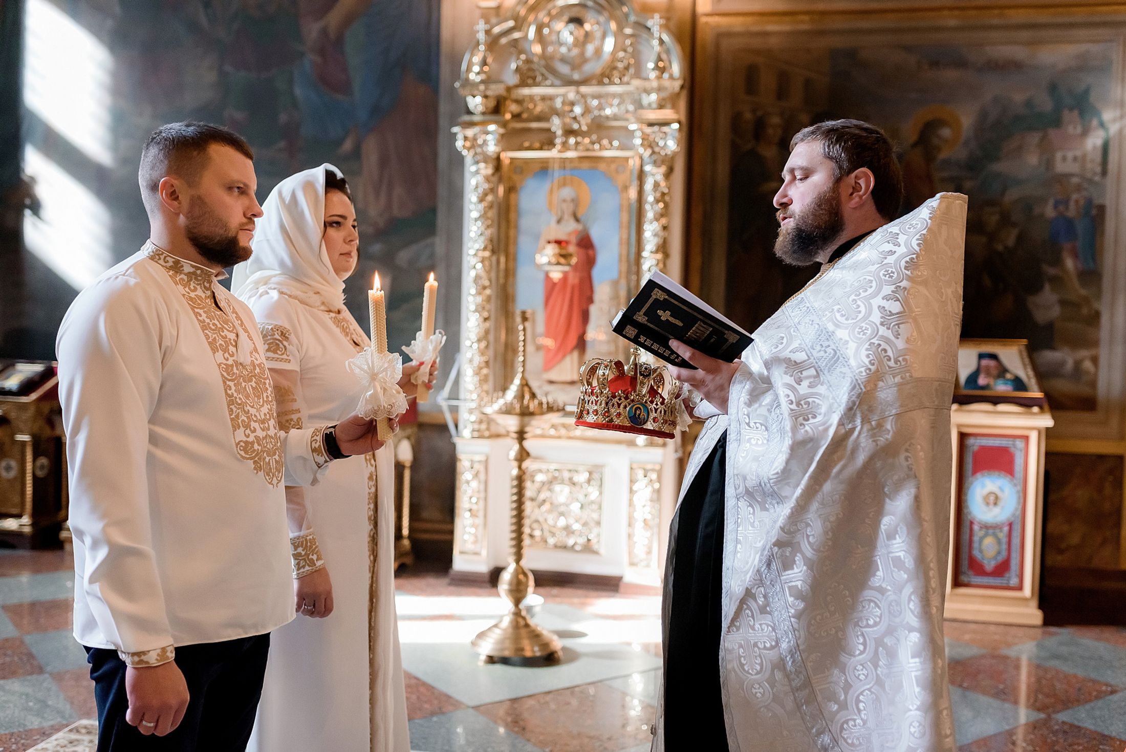 Вінчання Катерини та Артема. Михайлівський собор — Таїнство хрещення та вінчання #27