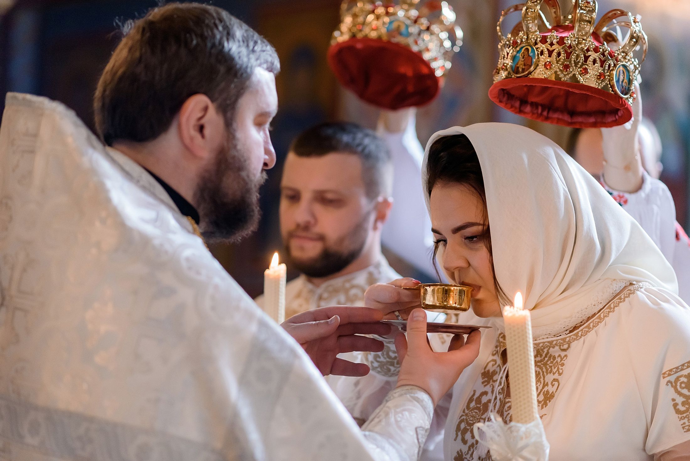 Вінчання Катерини та Артема. Михайлівський собор — Таїнство хрещення та вінчання #59