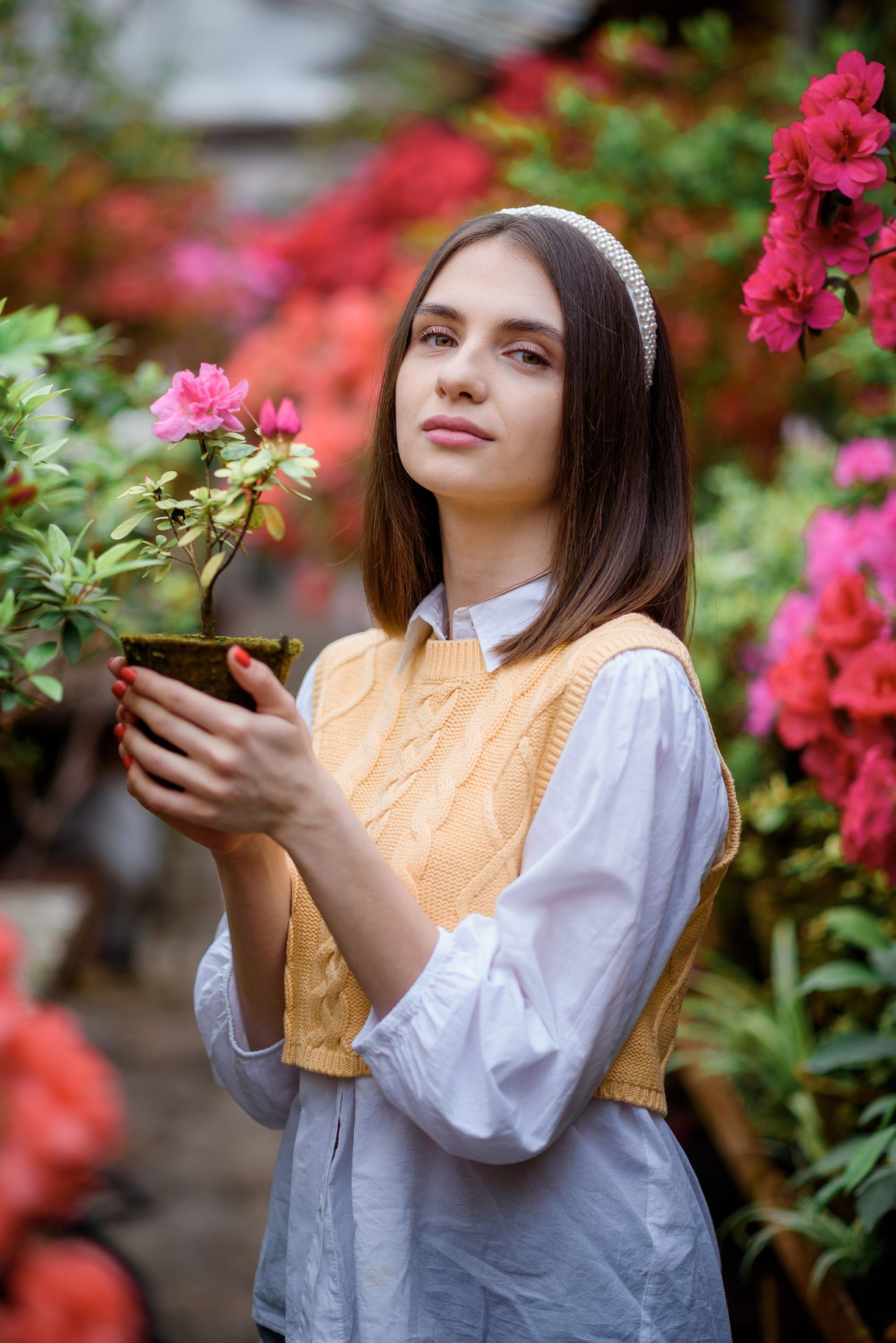 Богдана в азаліях — Весняні фотосесії #5