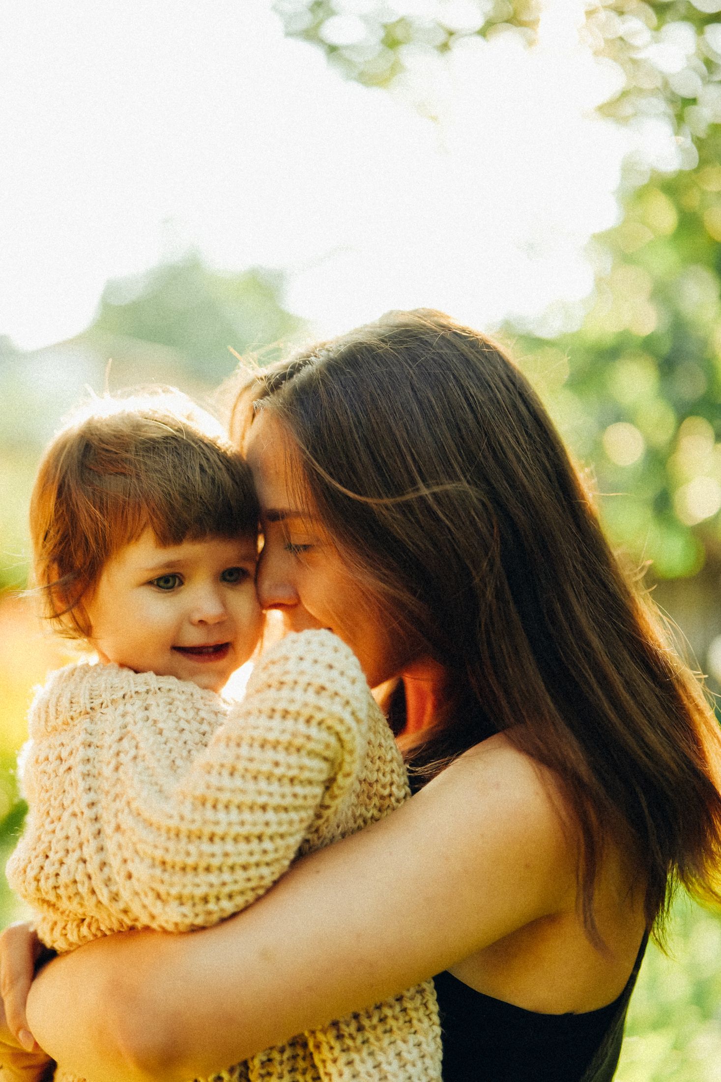 Mom with her little daughters — Wedding/Love story/Family #44