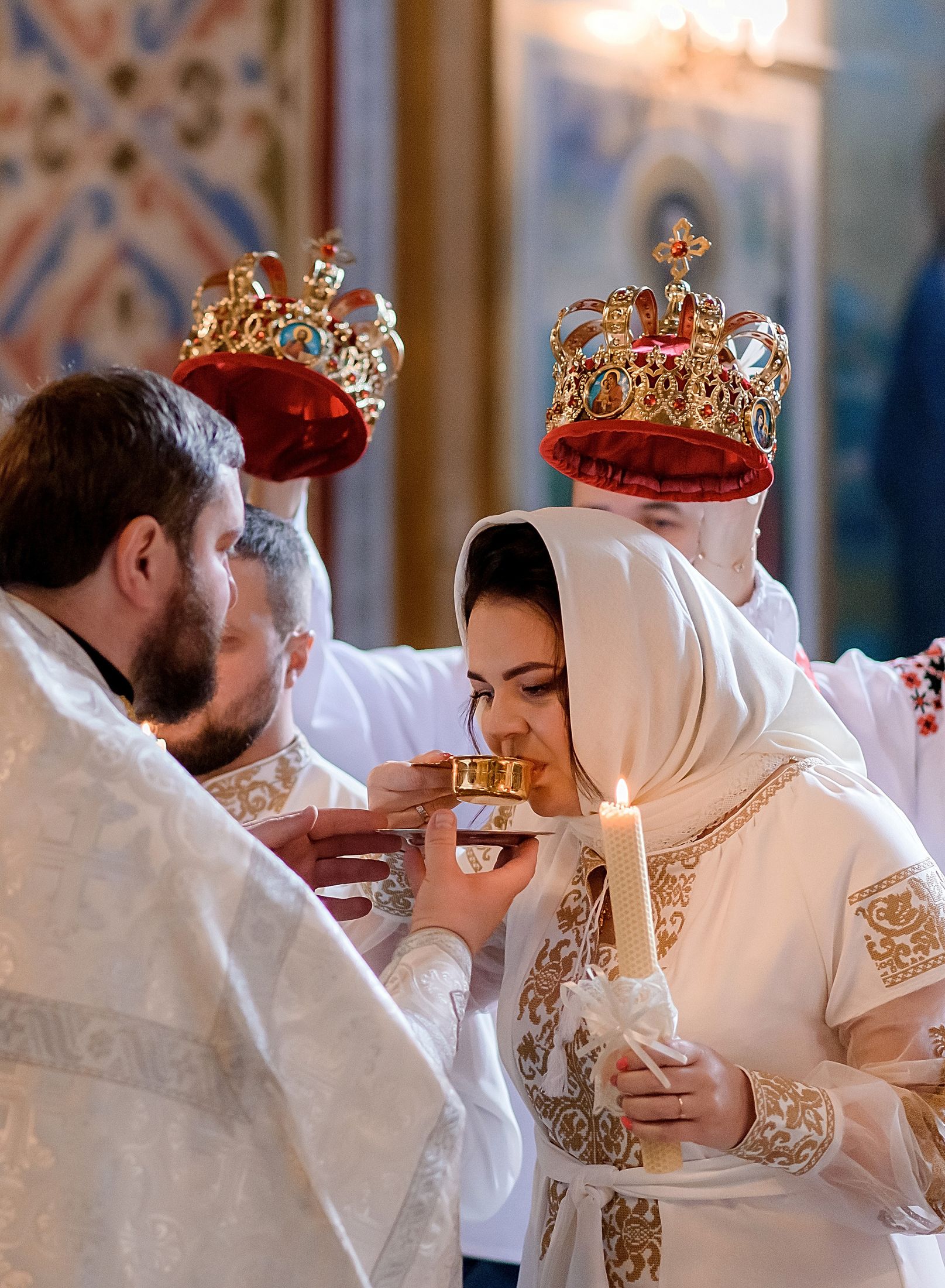 Вінчання Катерини та Артема. Михайлівський собор — Таїнство хрещення та вінчання #25