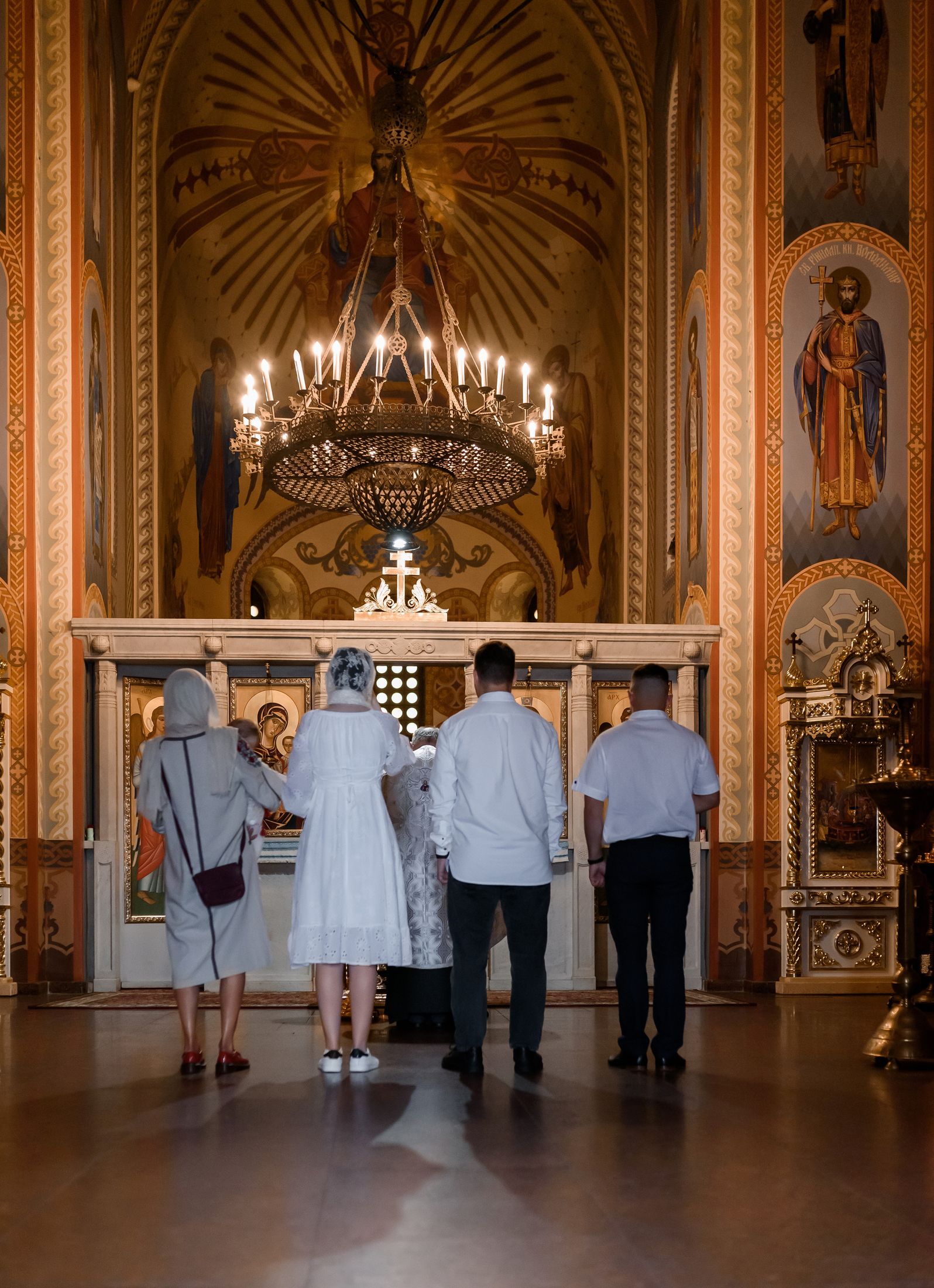 Хрещення Даринки. Храм Успіння Пресвятої Богородиці (Пирогоща) — Таїнство хрещення та вінчання #8