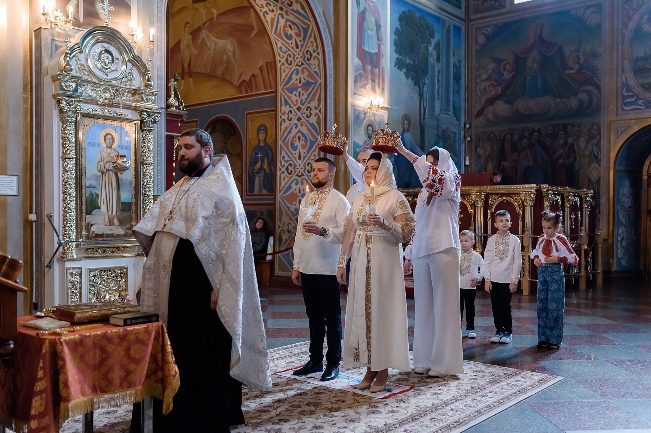 Вінчання Катерини та Артема. Михайлівський собор — Таїнство хрещення та вінчання #81