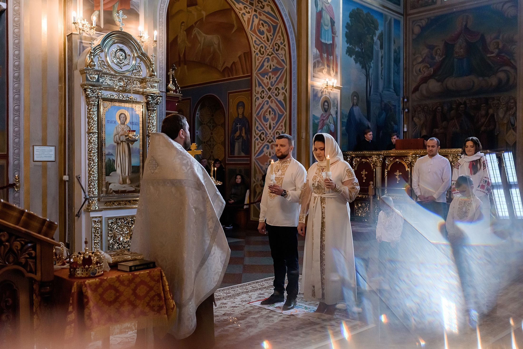 Вінчання Катерини та Артема. Михайлівський собор — Таїнство хрещення та вінчання #30