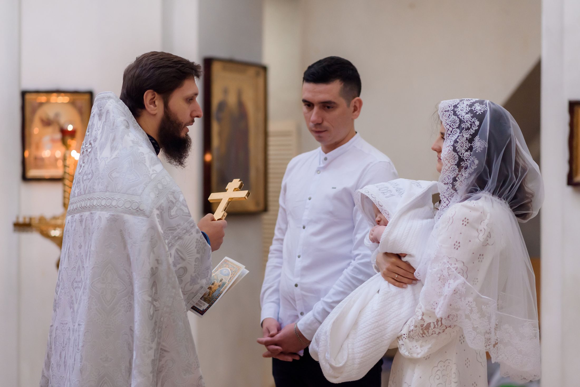 Хрещення Платона. Ірпінь. Храм священномученика Володимира (ЦП) — Таїнство хрещення та вінчання #14