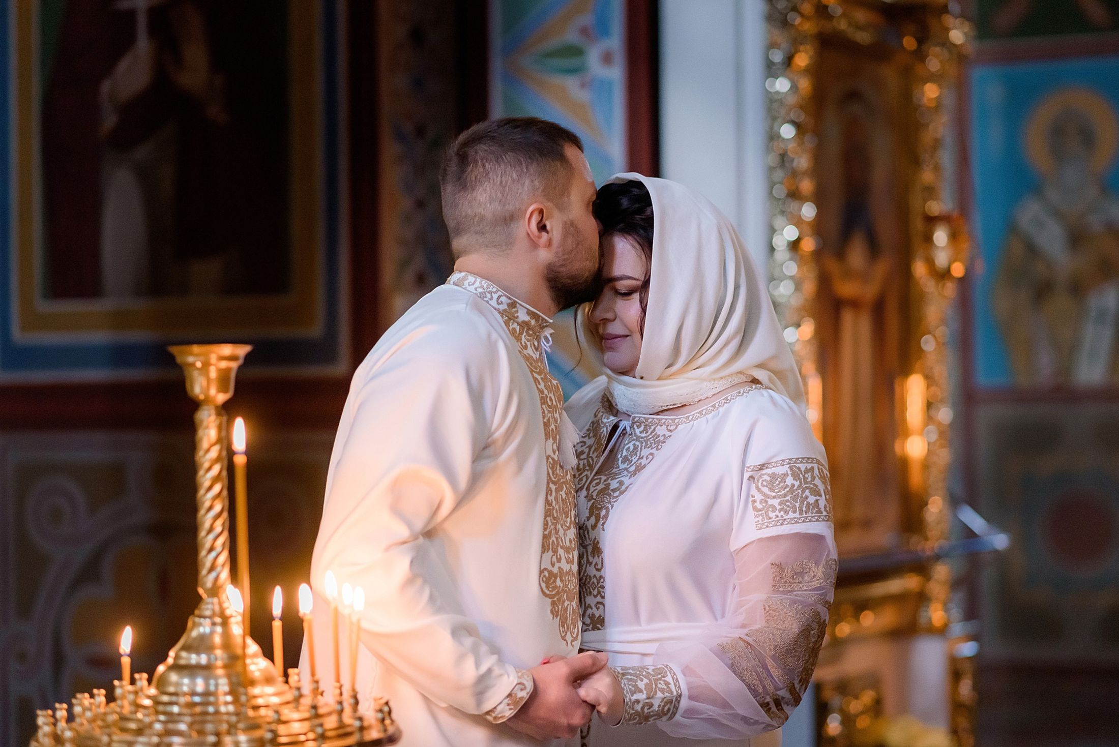 Вінчання Катерини та Артема. Михайлівський собор — Таїнство хрещення та вінчання #44