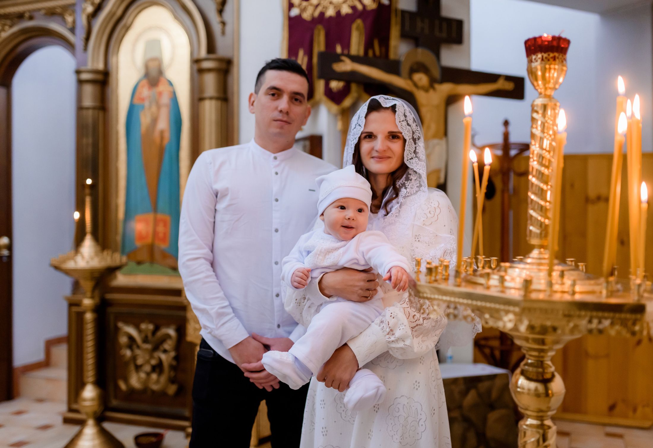 Хрещення Платона. Ірпінь. Храм священномученика Володимира (ЦП) — Таїнство хрещення та вінчання #8