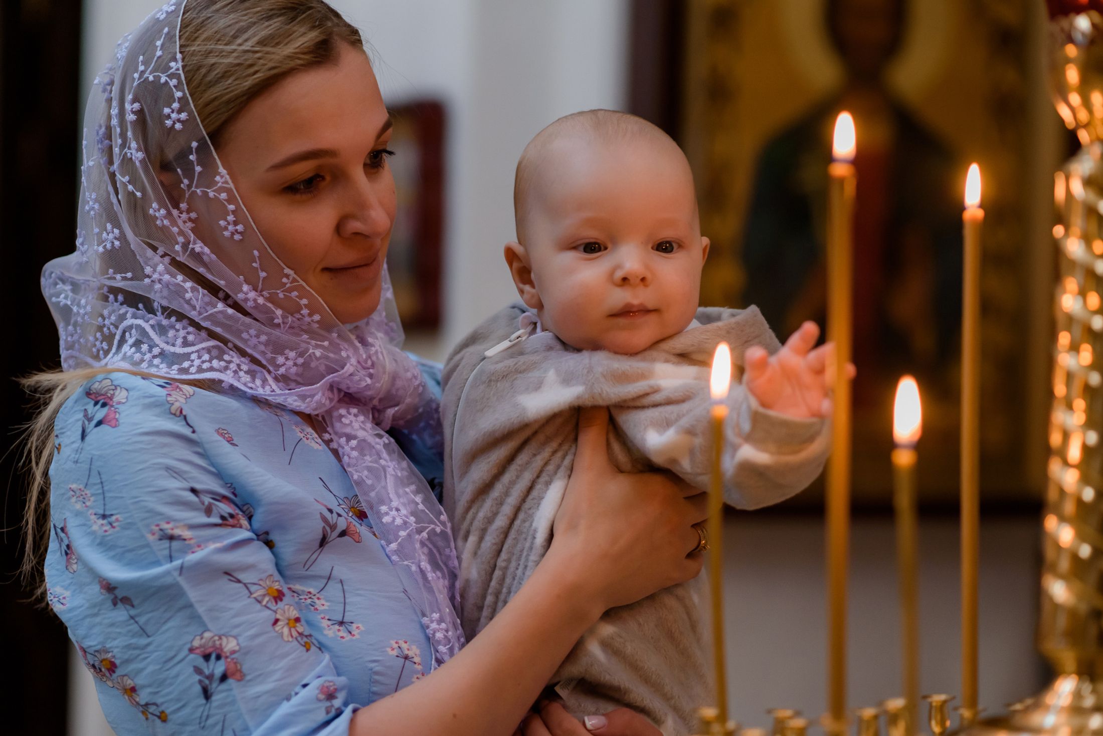 Хрещення Ельдара. Ірпінь. Храм священномученика Володимира (ЦП) — Таїнство хрещення та вінчання #22