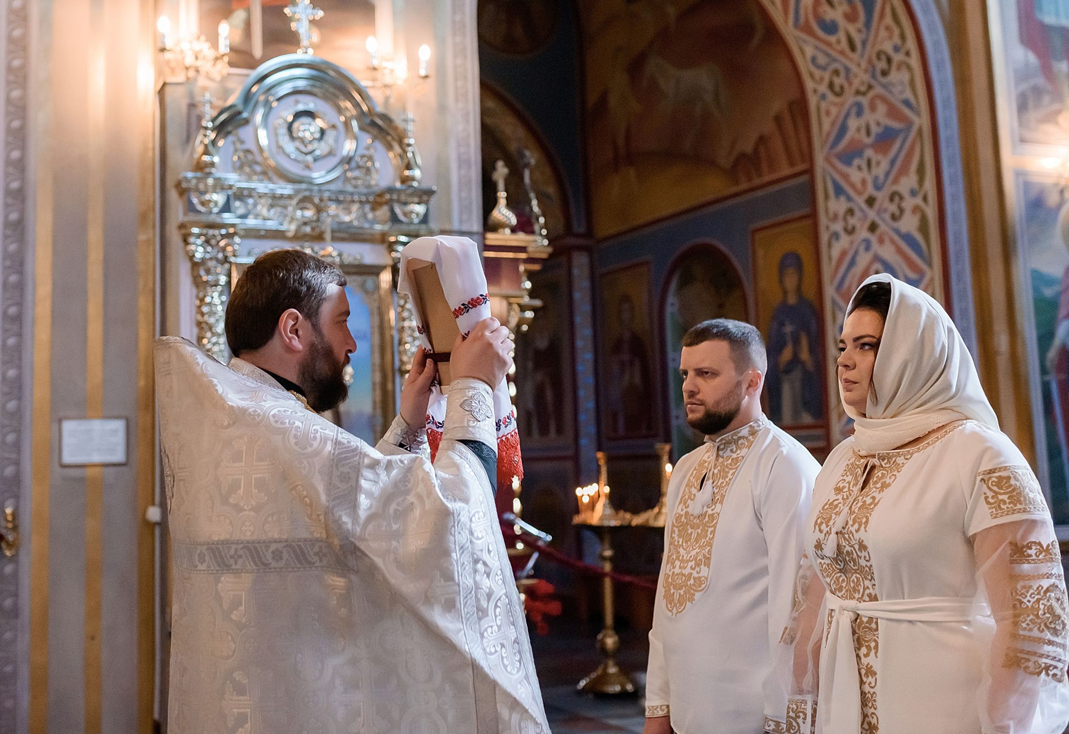 Вінчання Катерини та Артема. Михайлівський собор — Таїнство хрещення та вінчання #75