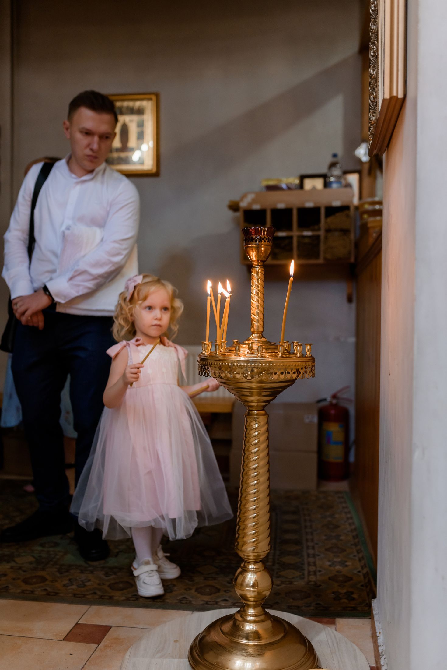 Хрещення Ельдара. Ірпінь. Храм священномученика Володимира (ЦП) — Таїнство хрещення та вінчання #5
