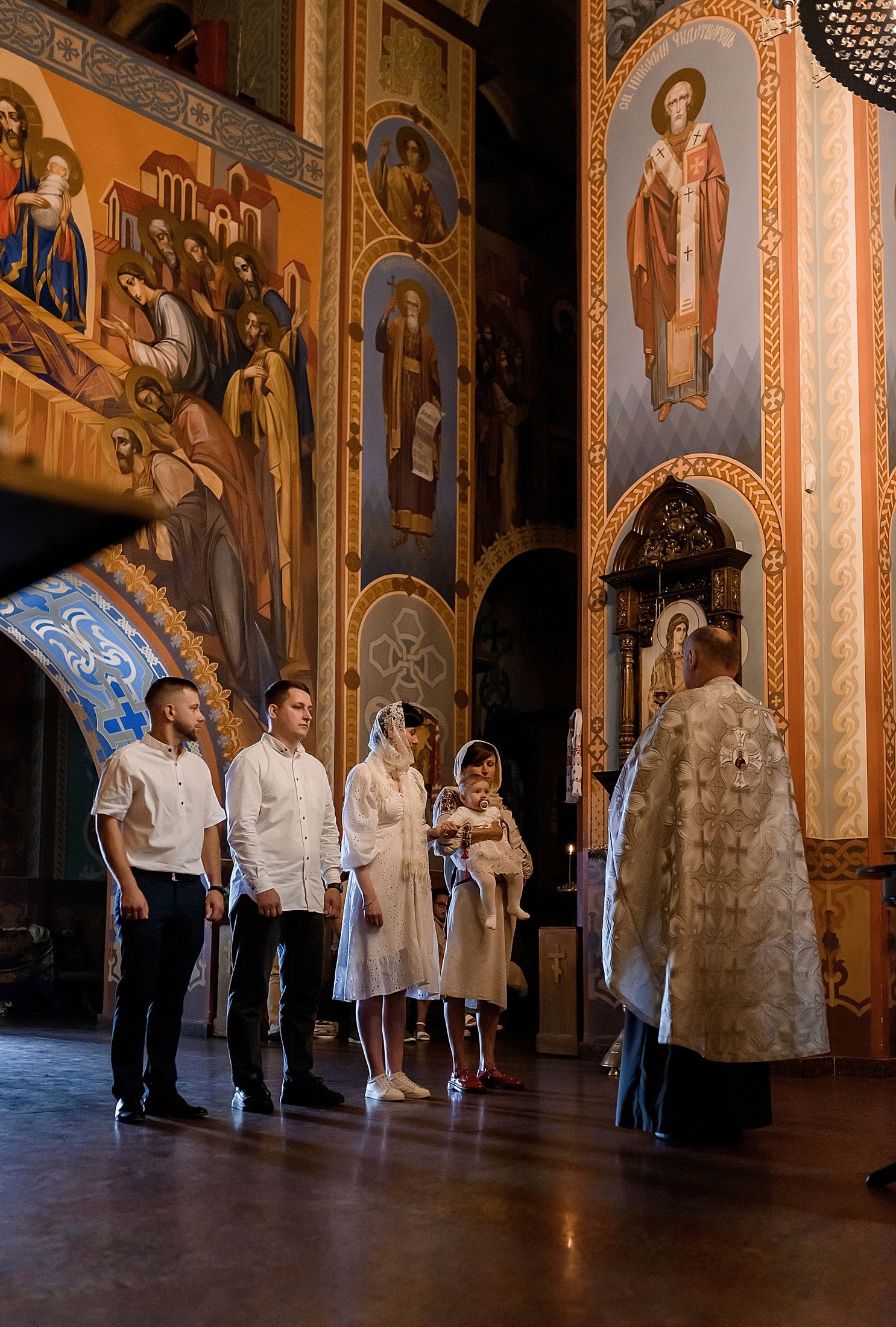 Хрещення Даринки. Храм Успіння Пресвятої Богородиці (Пирогоща) — Таїнство хрещення та вінчання #22
