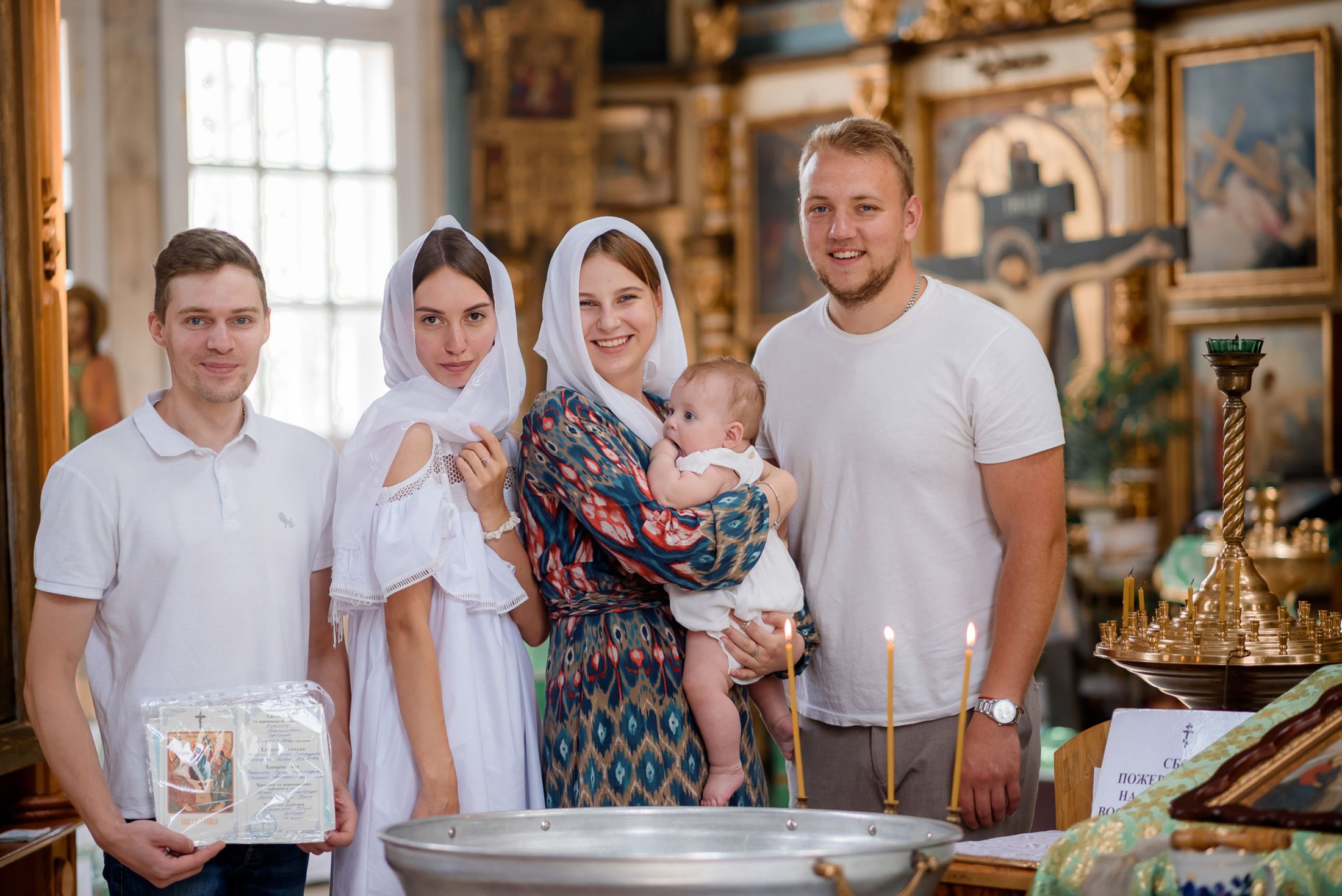 Хрещення Емми. Свято-Троїцька Церква м.Ірпінь — Таїнство хрещення та вінчання #2