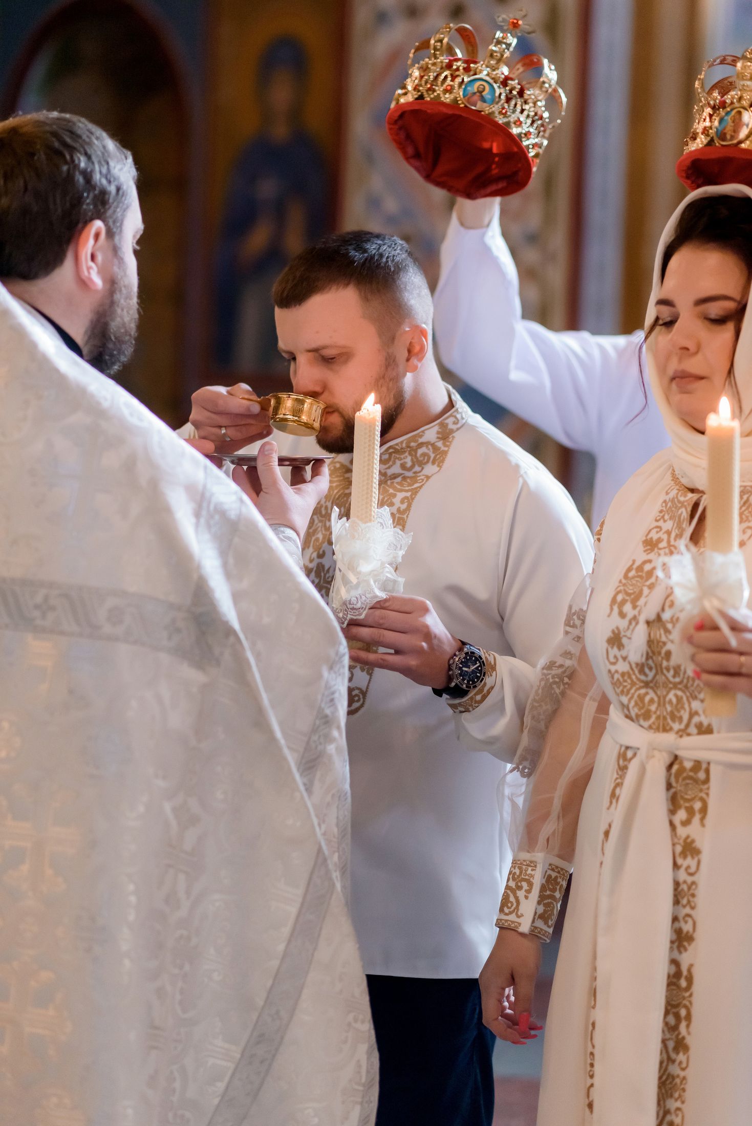 Вінчання Катерини та Артема. Михайлівський собор — Таїнство хрещення та вінчання #54