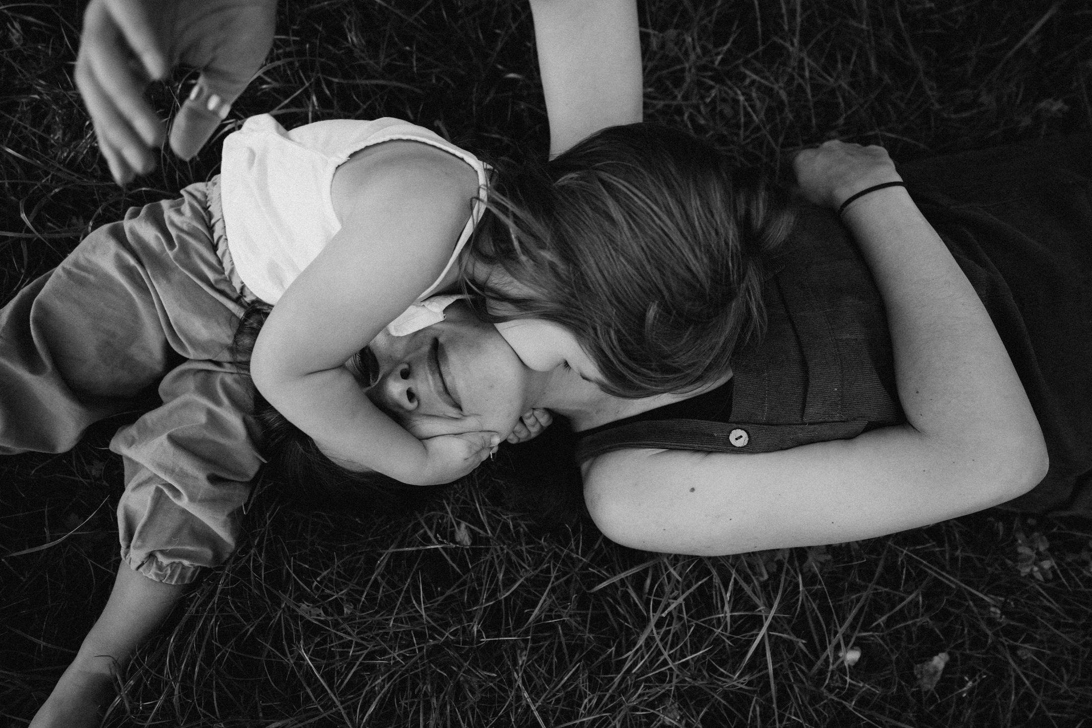 Mom with her little daughters — Wedding/Love story/Family #57