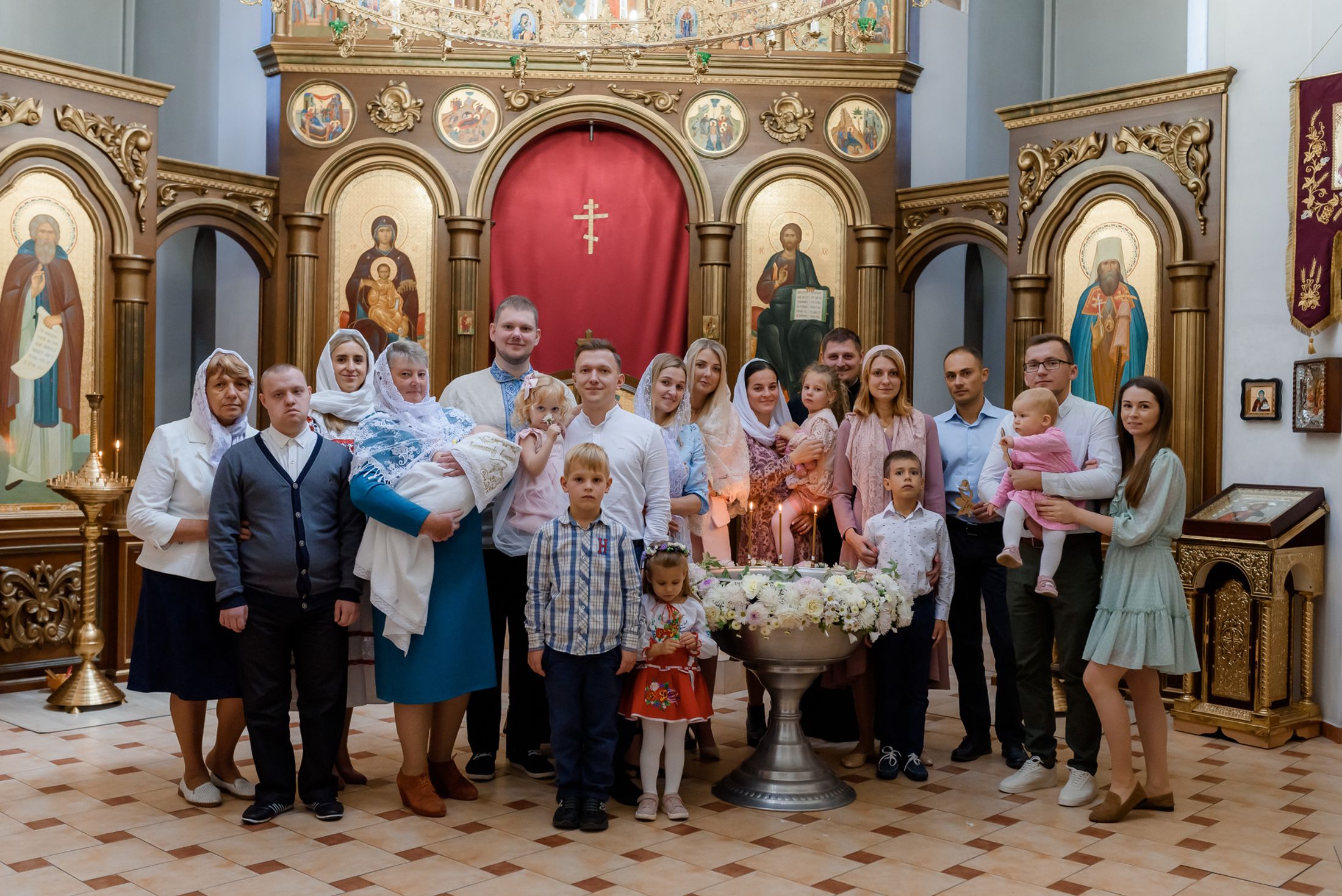 Хрещення Ельдара. Ірпінь. Храм священномученика Володимира (ЦП) — Таїнство хрещення та вінчання #46