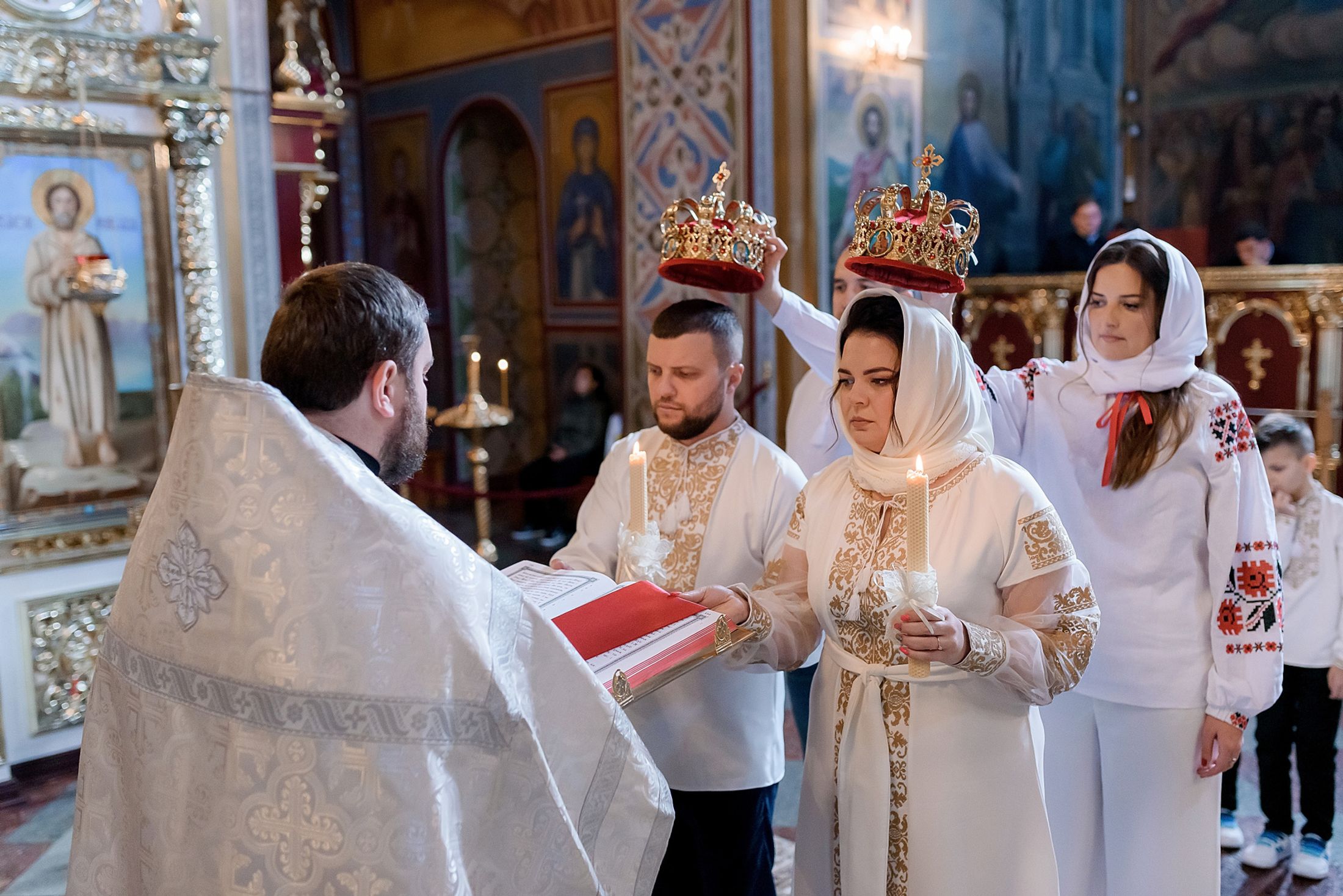 Вінчання Катерини та Артема. Михайлівський собор — Таїнство хрещення та вінчання #47
