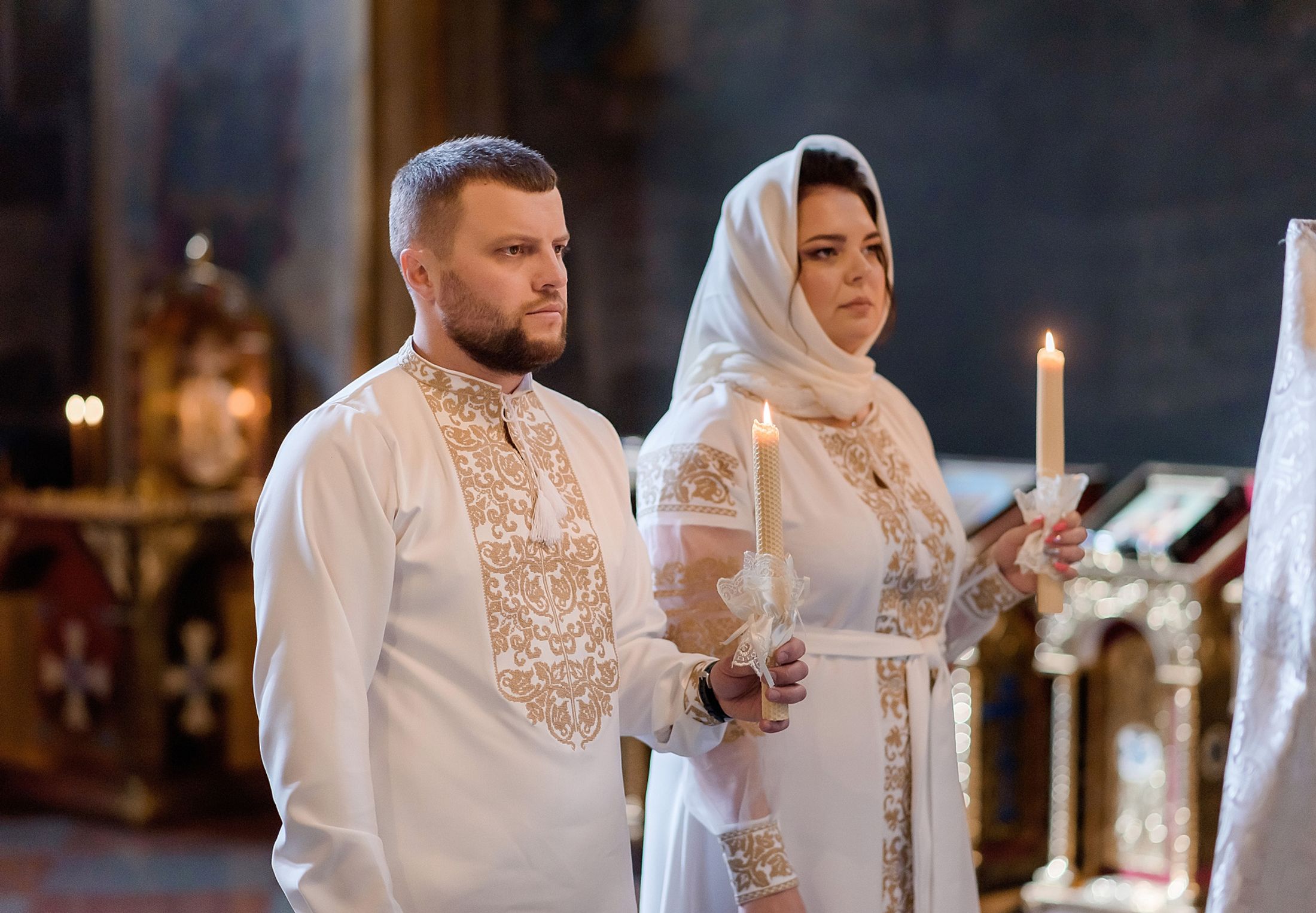 Вінчання Катерини та Артема. Михайлівський собор — Таїнство хрещення та вінчання #16