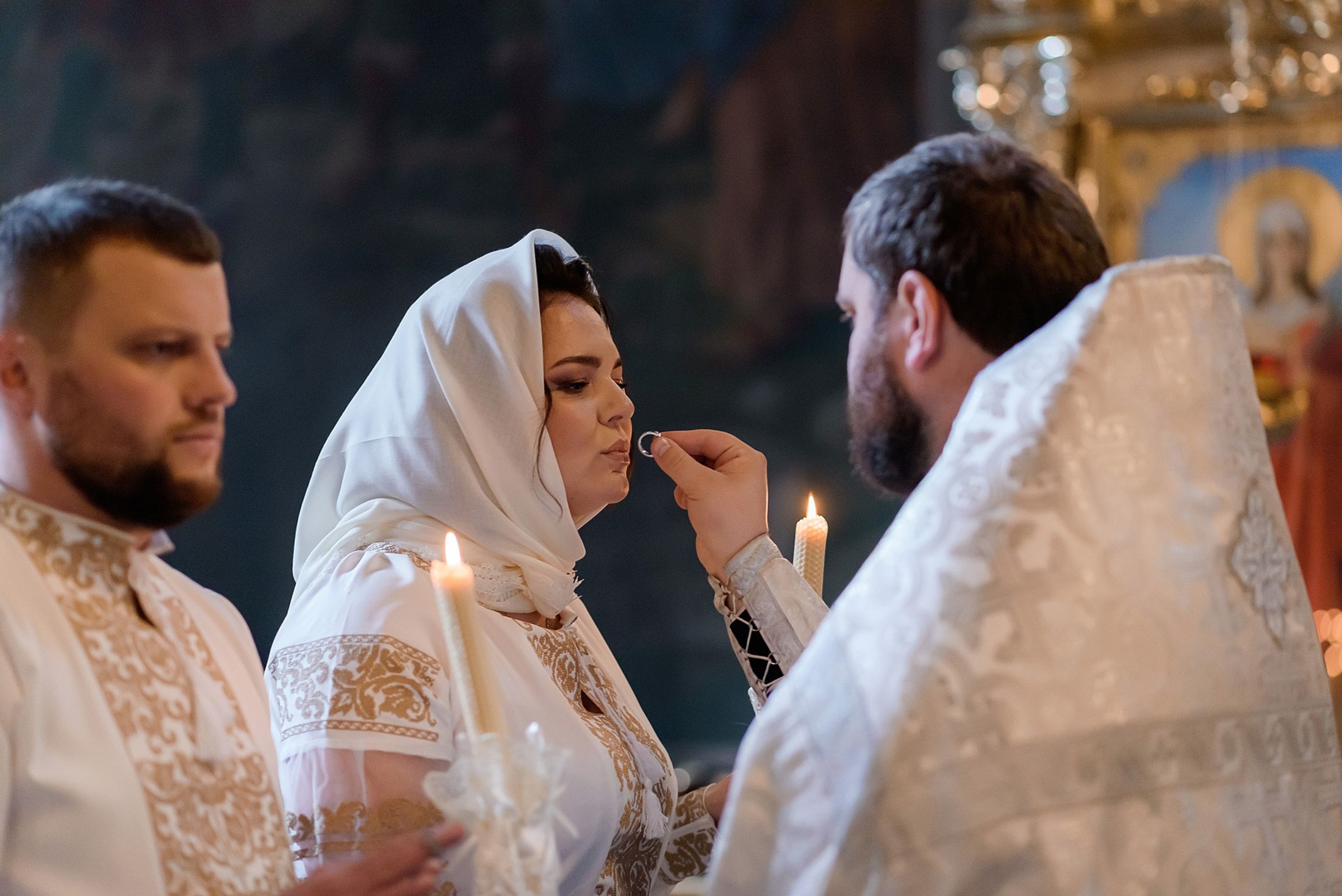 Вінчання Катерини та Артема. Михайлівський собор — Таїнство хрещення та вінчання #76