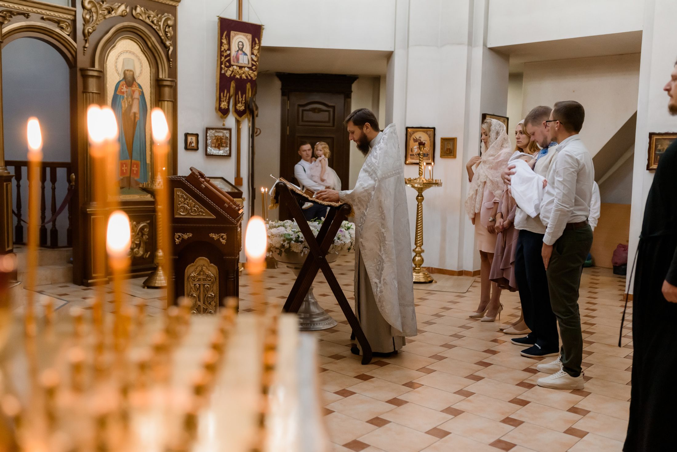 Хрещення Ельдара. Ірпінь. Храм священномученика Володимира (ЦП) — Таїнство хрещення та вінчання #41
