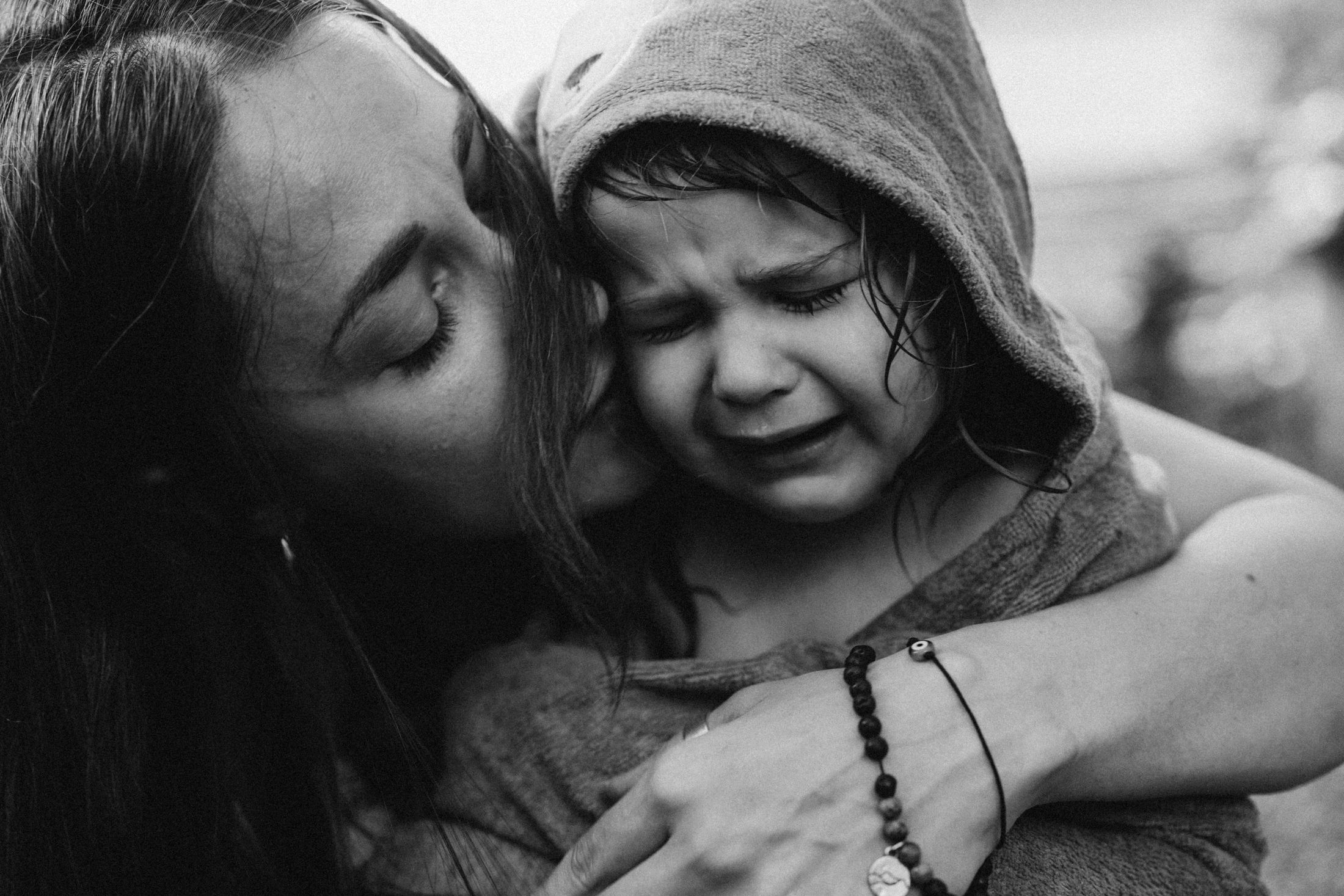 Mom with her little daughters — Wedding/Love story/Family #37