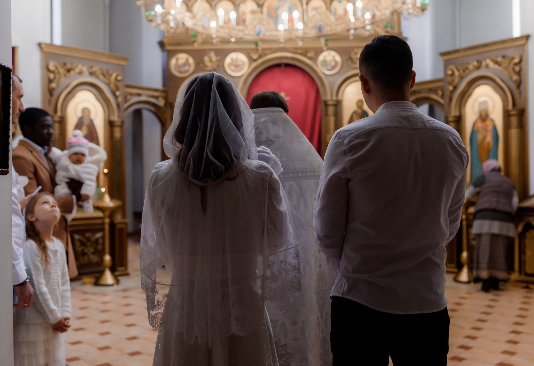 Хрещення Платона. Ірпінь. Храм священномученика Володимира (ЦП) — Таїнство хрещення та вінчання #15