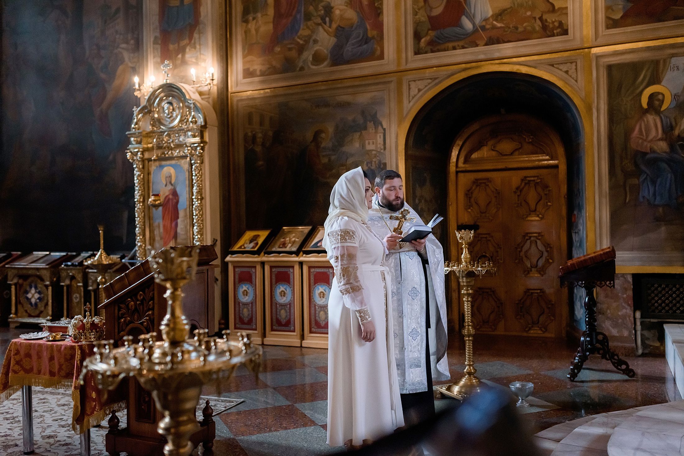 Вінчання Катерини та Артема. Михайлівський собор — Таїнство хрещення та вінчання #20