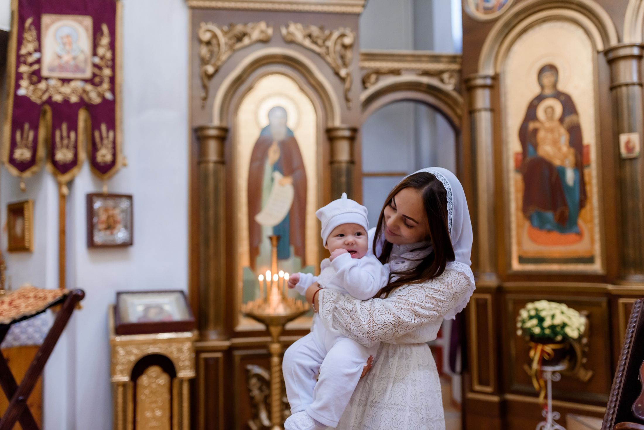 Хрещення Платона. Ірпінь. Храм священномученика Володимира (ЦП) — Таїнство хрещення та вінчання #17
