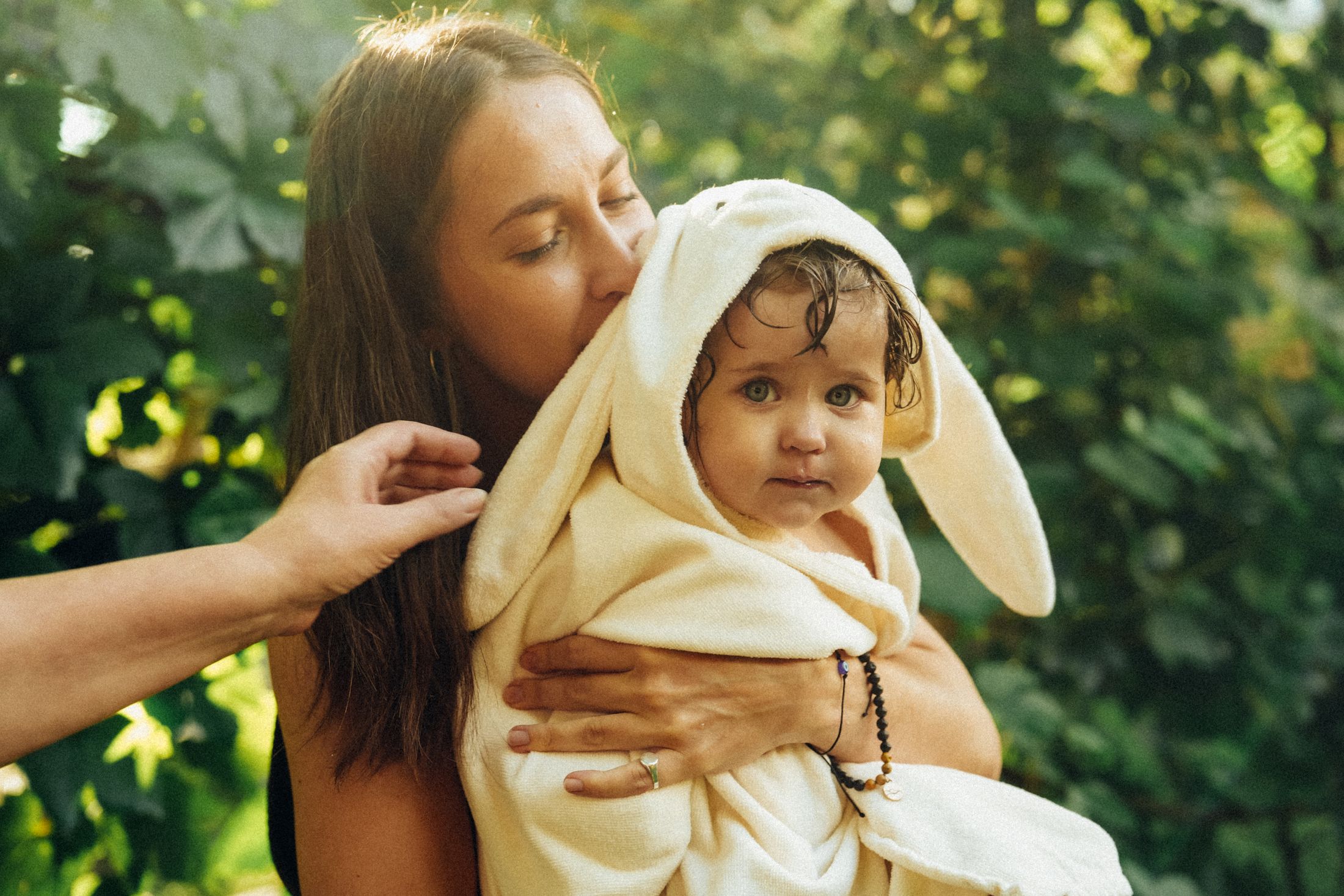 Mom with her little daughters — Wedding/Love story/Family #34