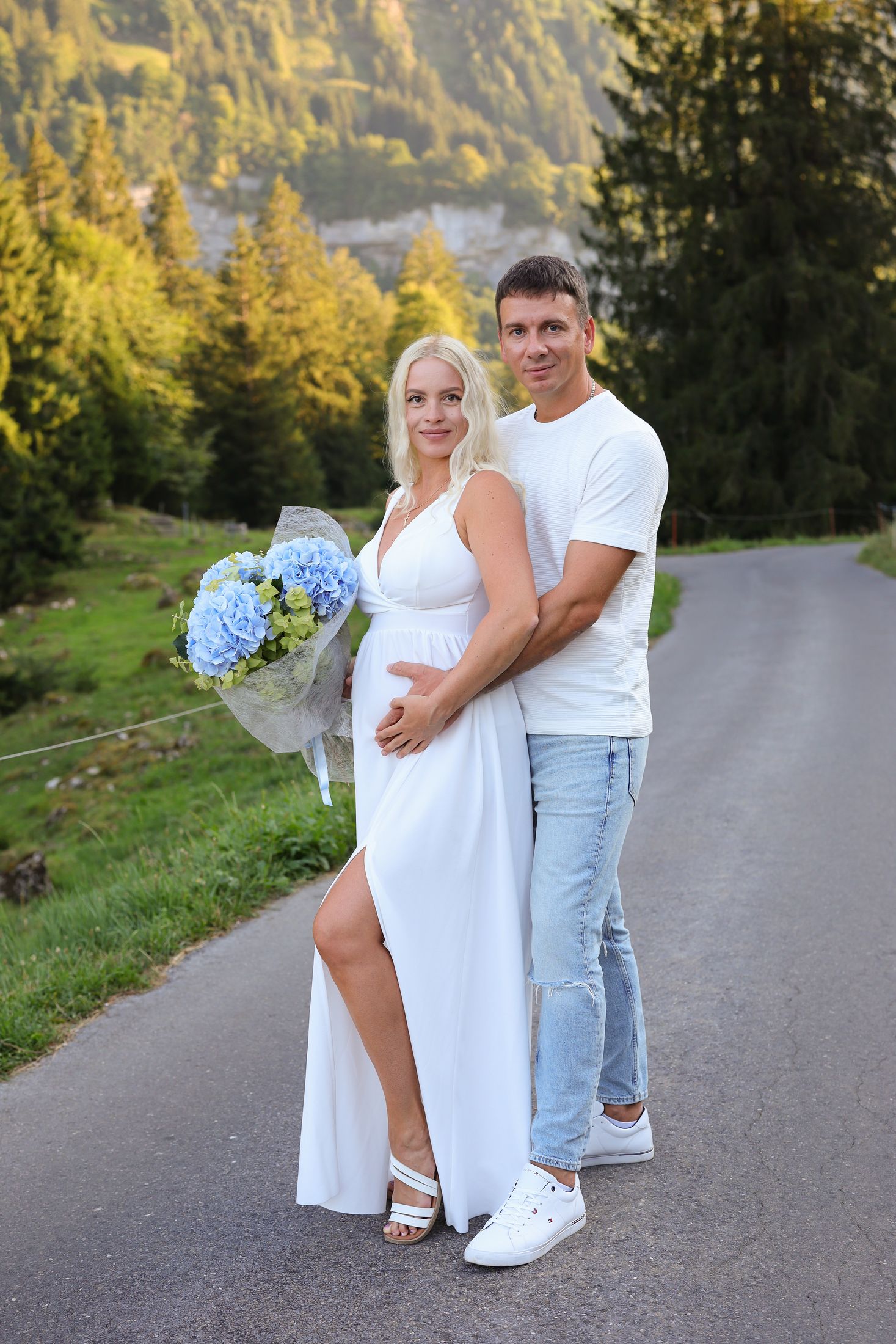 In Erwartung des Babys