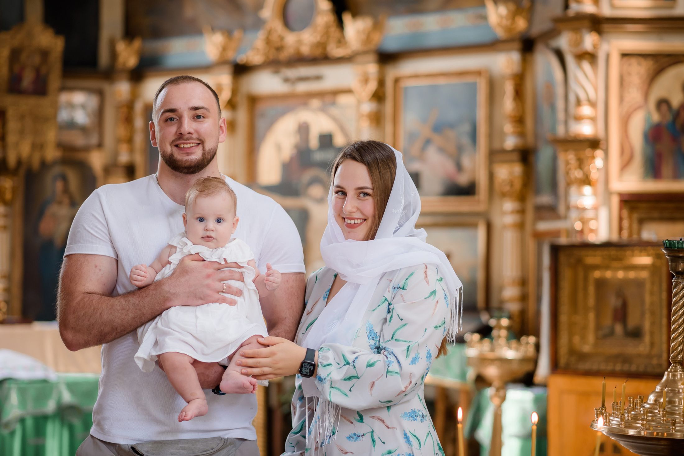 Хрещення Емми. Свято-Троїцька Церква м.Ірпінь — Таїнство хрещення та вінчання #25