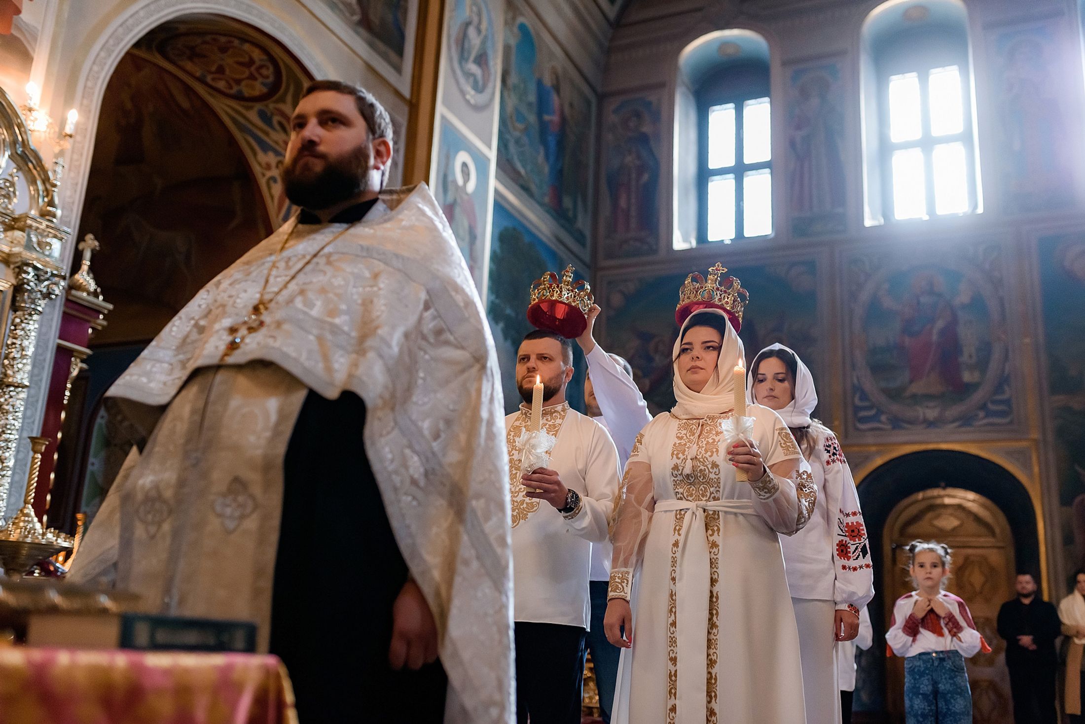 Вінчання Катерини та Артема. Михайлівський собор — Таїнство хрещення та вінчання #12