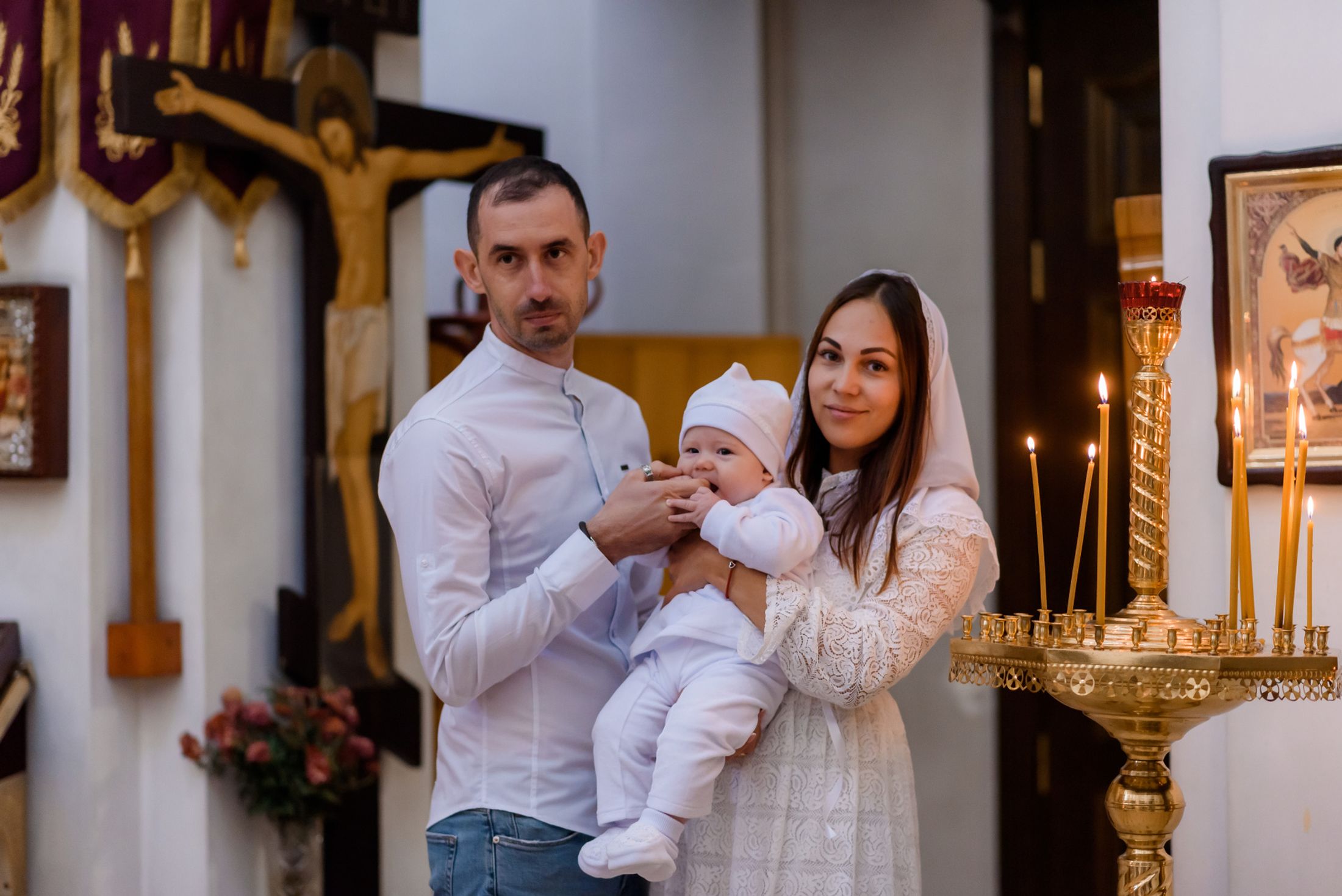 Хрещення Платона. Ірпінь. Храм священномученика Володимира (ЦП) — Таїнство хрещення та вінчання #10
