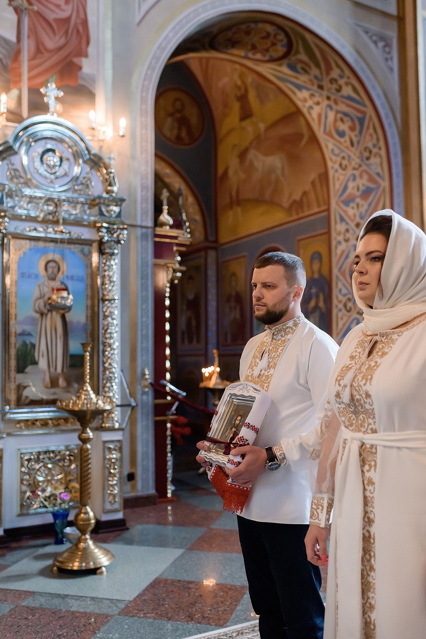 Вінчання Катерини та Артема. Михайлівський собор — Таїнство хрещення та вінчання #31