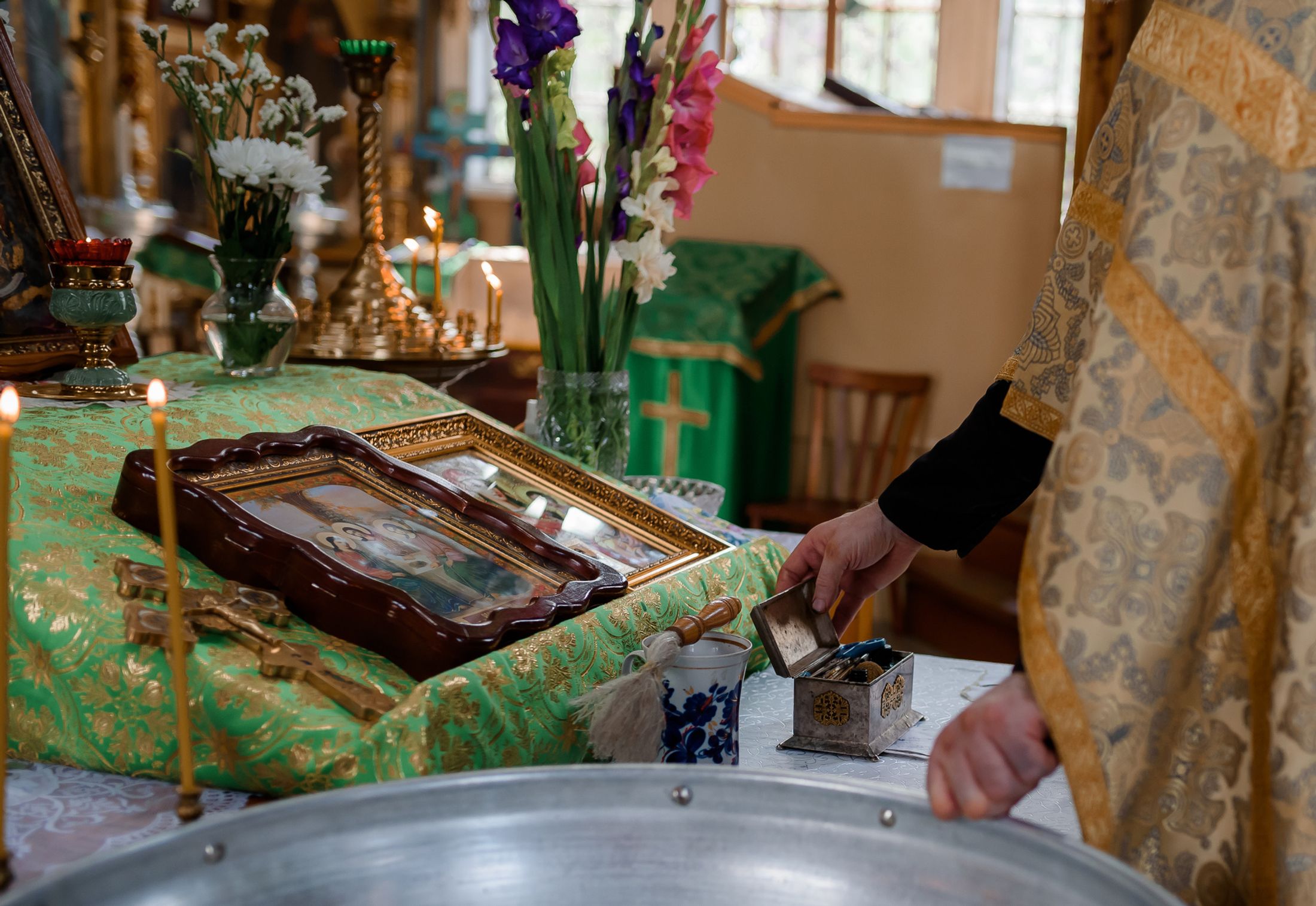 Хрещення Емми. Свято-Троїцька Церква м.Ірпінь — Таїнство хрещення та вінчання #38