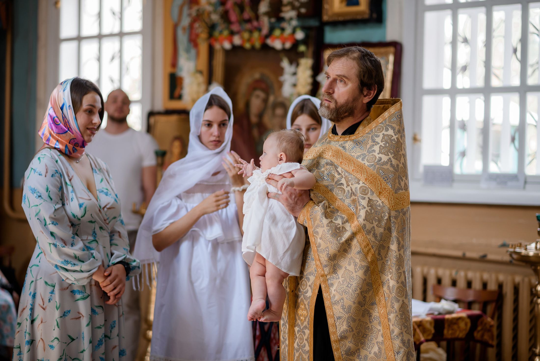 Хрещення Емми. Свято-Троїцька Церква м.Ірпінь — Таїнство хрещення та вінчання #31