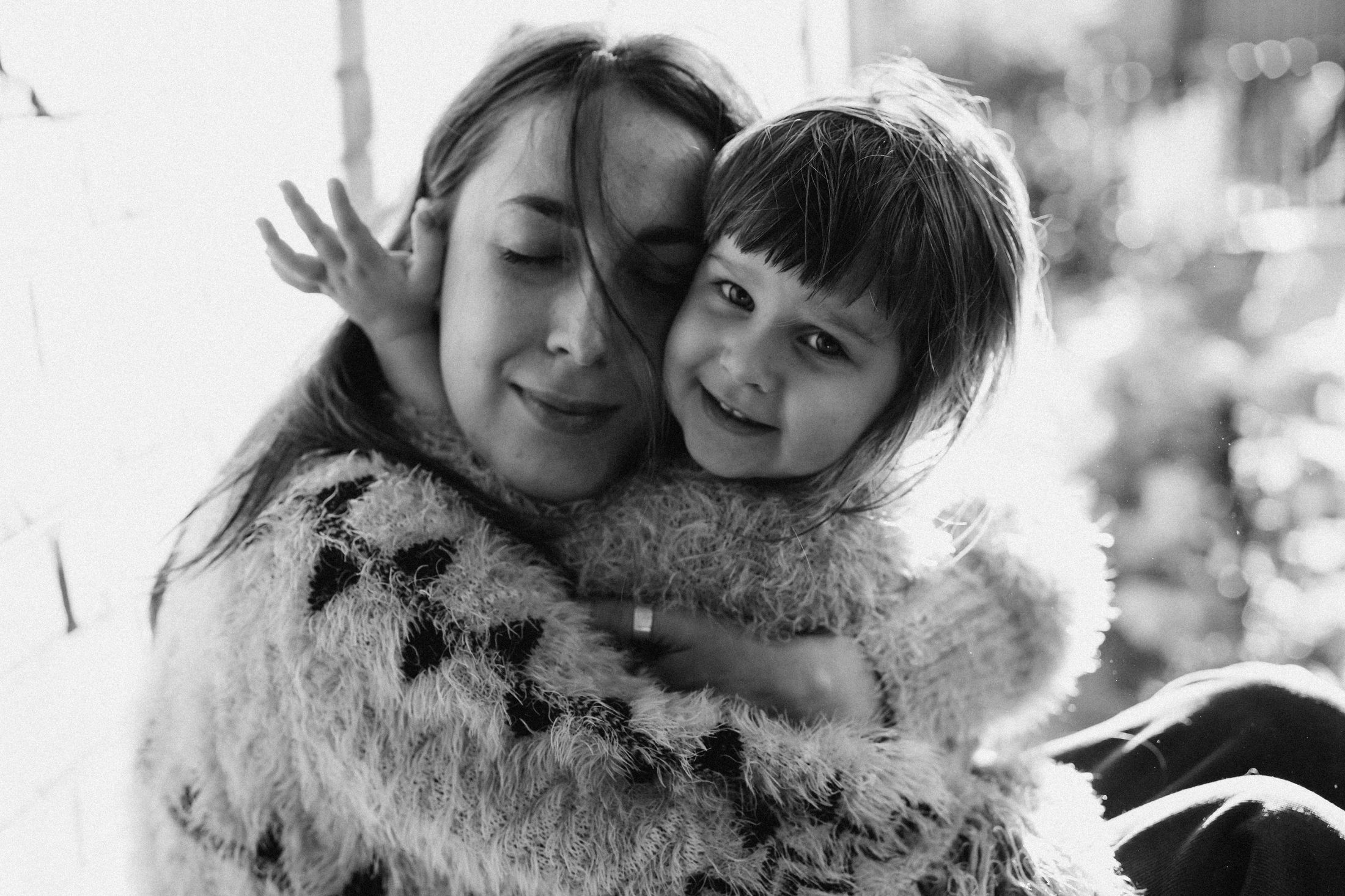 Mom with her little daughters — Wedding/Love story/Family #46