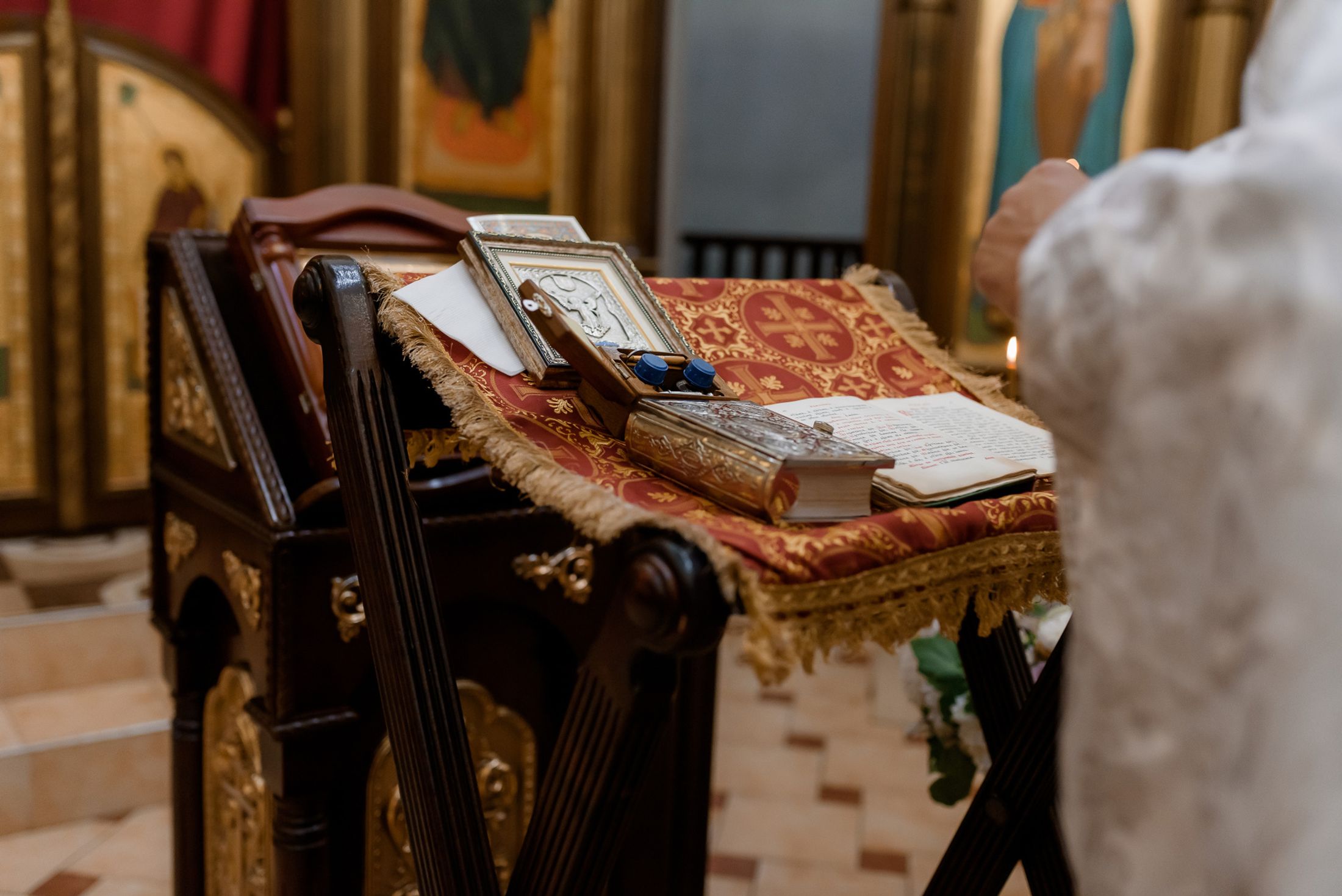 Хрещення Ельдара. Ірпінь. Храм священномученика Володимира (ЦП) — Таїнство хрещення та вінчання #37