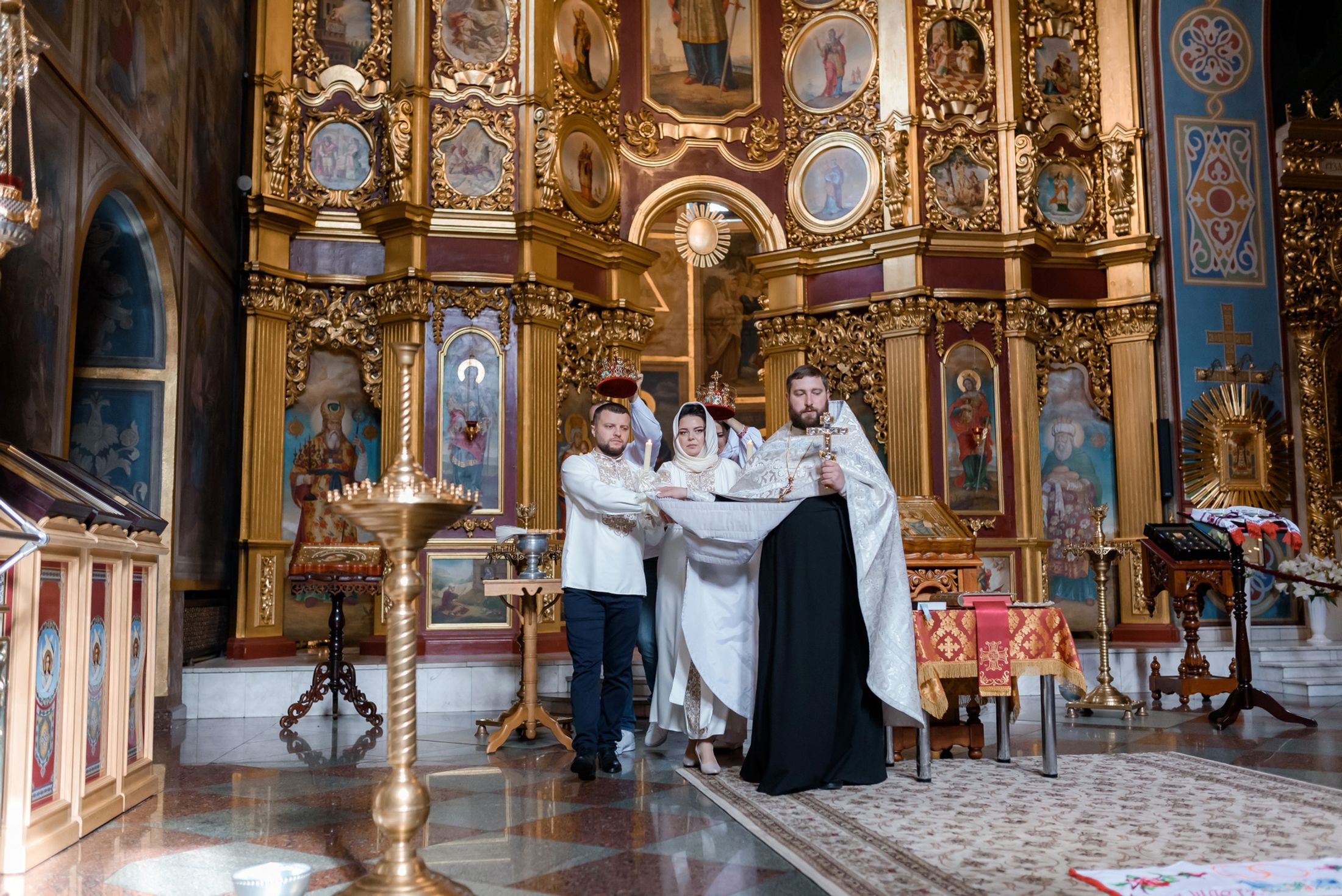 Вінчання Катерини та Артема. Михайлівський собор — Таїнство хрещення та вінчання #10